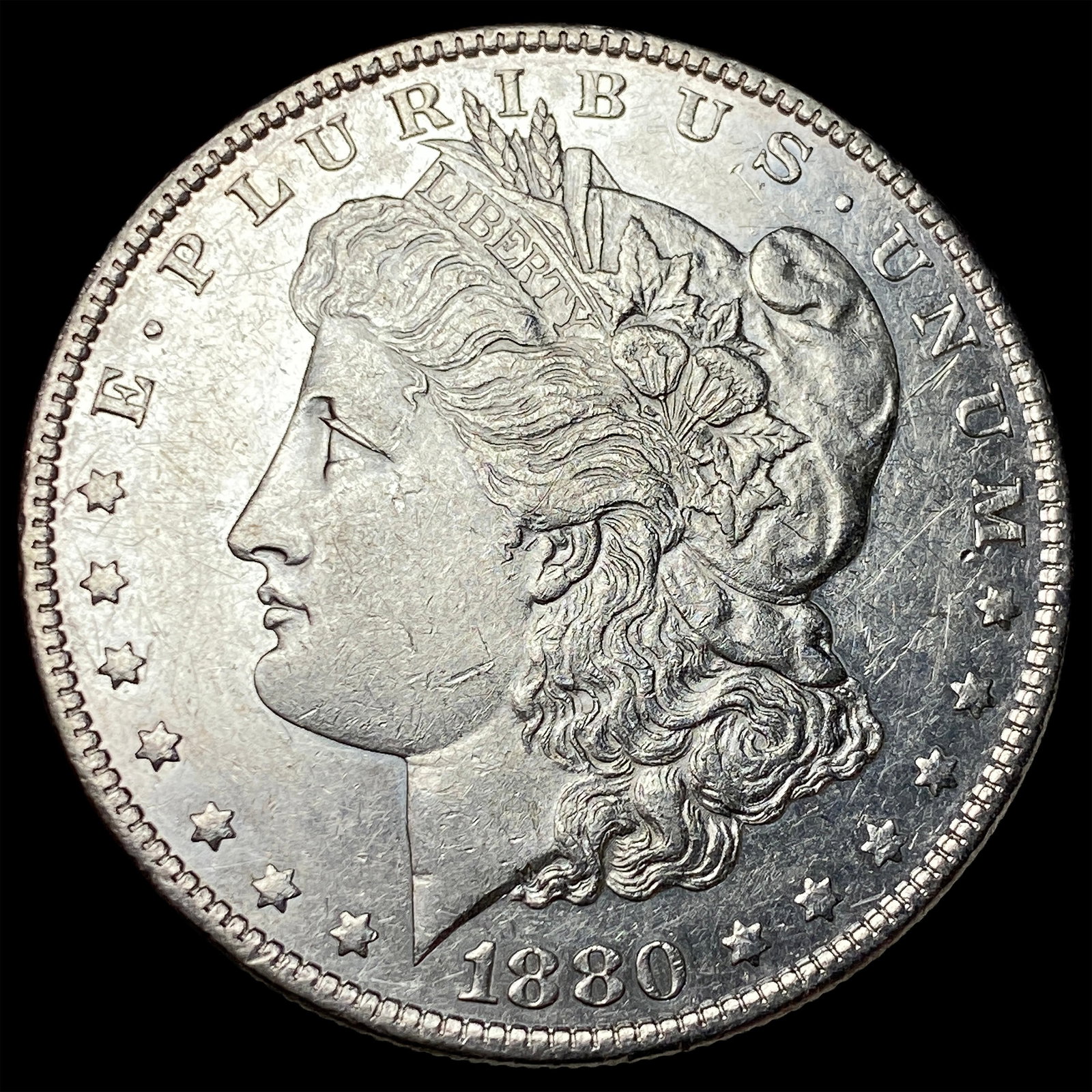 1880-O Silver Morgan Dollar CLOSELY UNCIRCULATED (1 of 2)