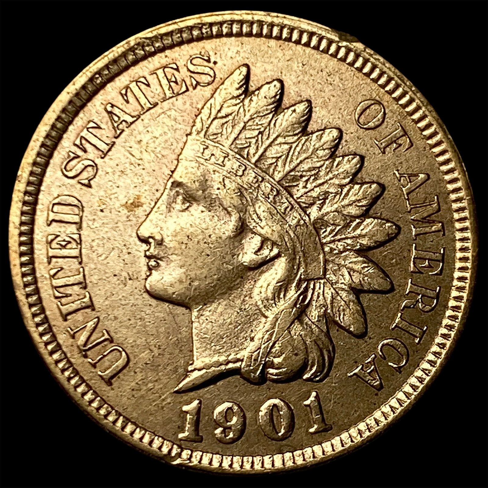1901 Indian Head Cent UNCIRCULATED: 1901 Indian Head Cent UNCIRCULATED