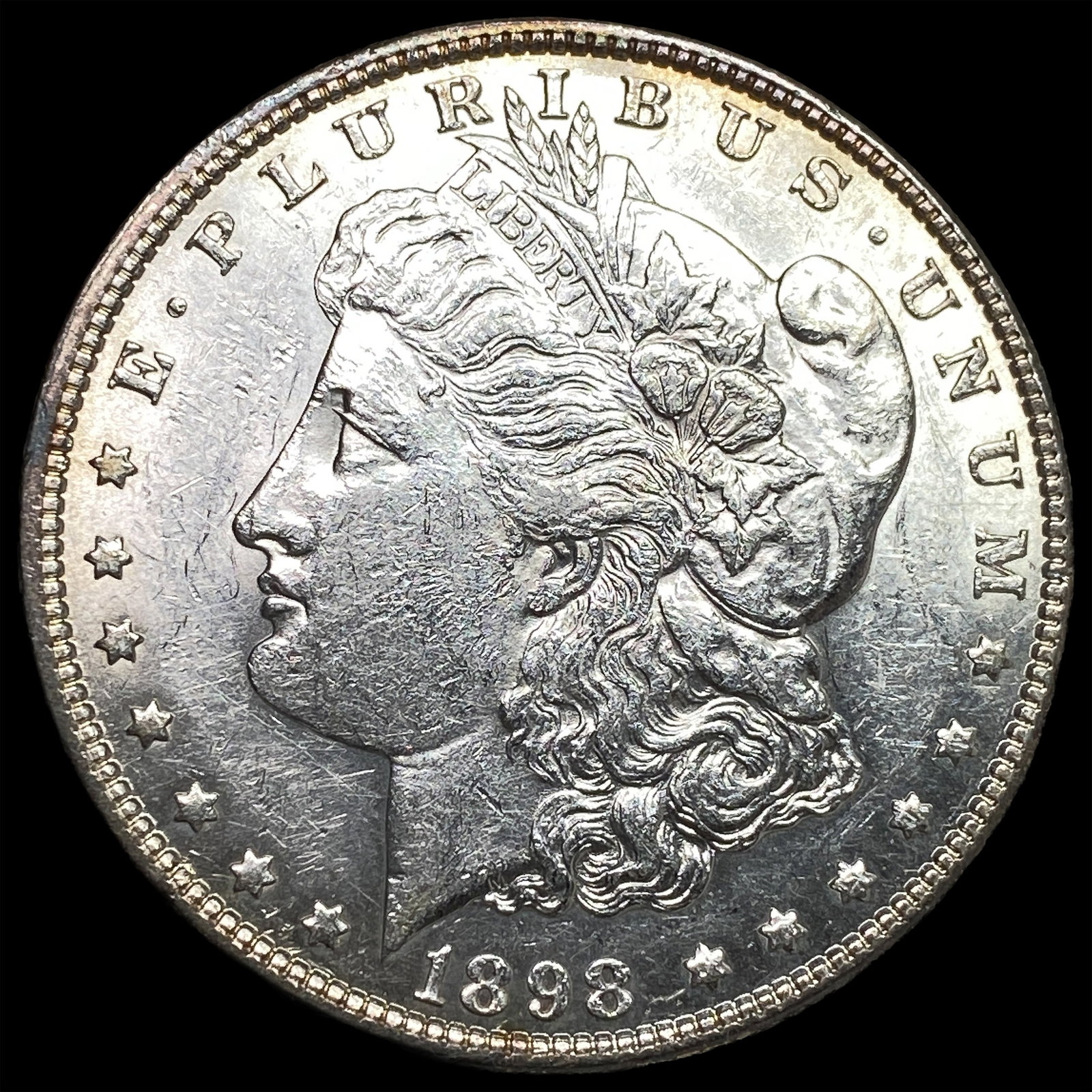 1898 Morgan Silver Dollar UNCIRCULATED: 1898 Morgan Silver Dollar UNCIRCULATED