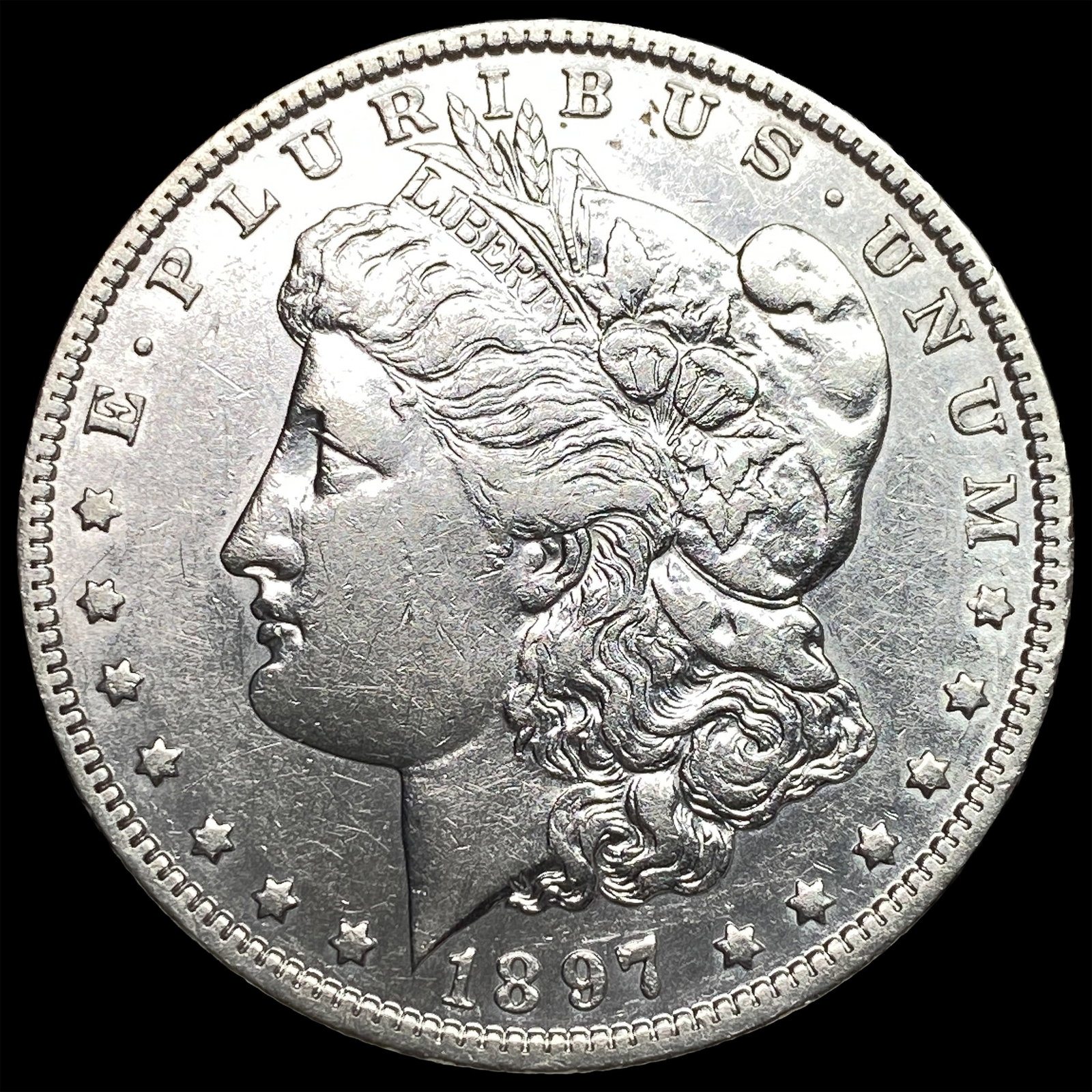 1897-O Silver Morgan Dollar CLOSELY UNCIRCULATED: 1897-O Silver Morgan Dollar CLOSELY UNCIRCULATED