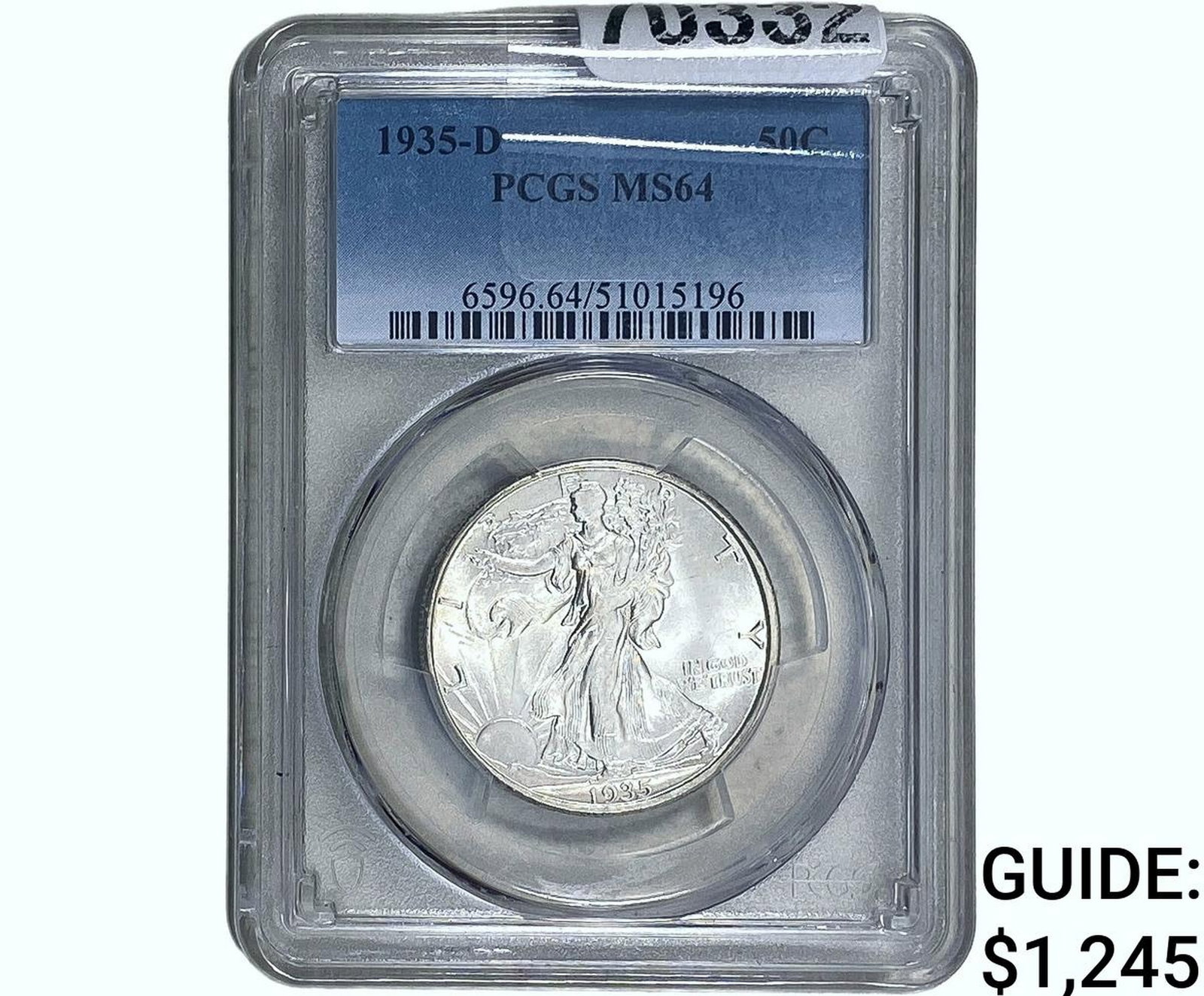 1935-D Franklin Half Dollar PCGS MS64 (1 of 2)