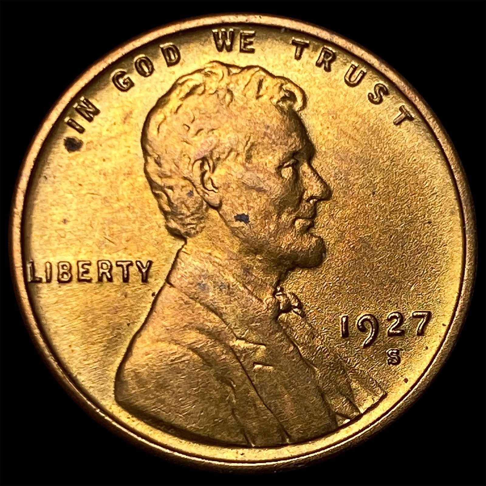 1927-S Lincoln Wheat Cent UNCIRCULATED (1 of 2)