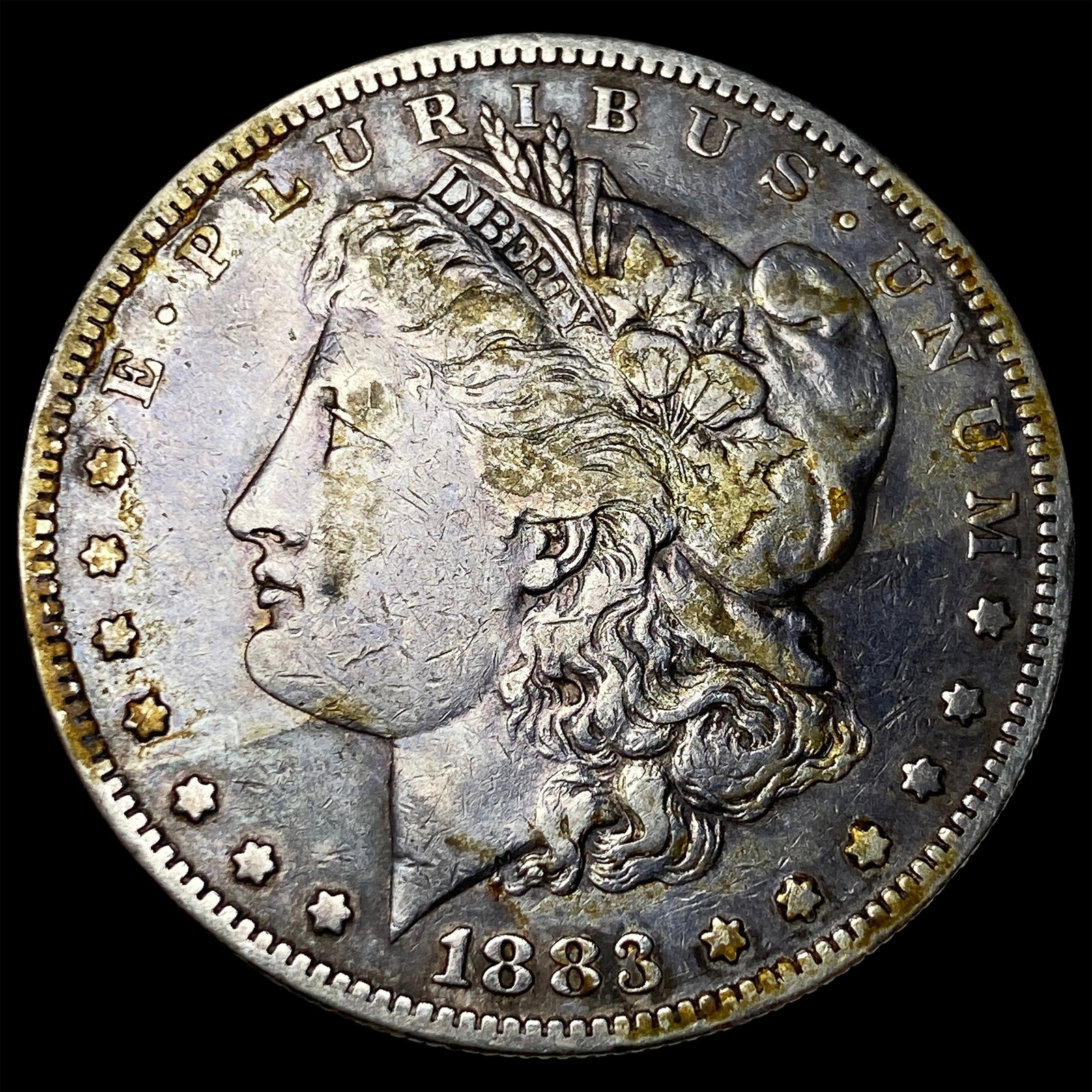 1883-S Silver Morgan Dollar NEARLY UNCIRCULATED: 1883-S Silver Morgan Dollar NEARLY UNCIRCULATED