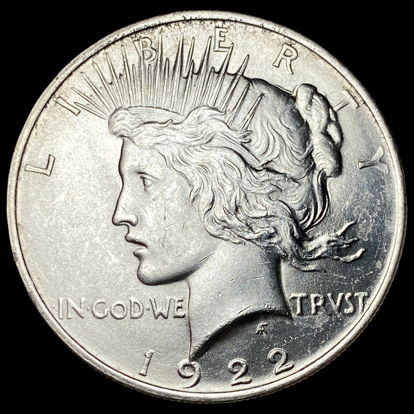 1922 Silver Peace Dollar UNCIRCULATED (1 of 2)