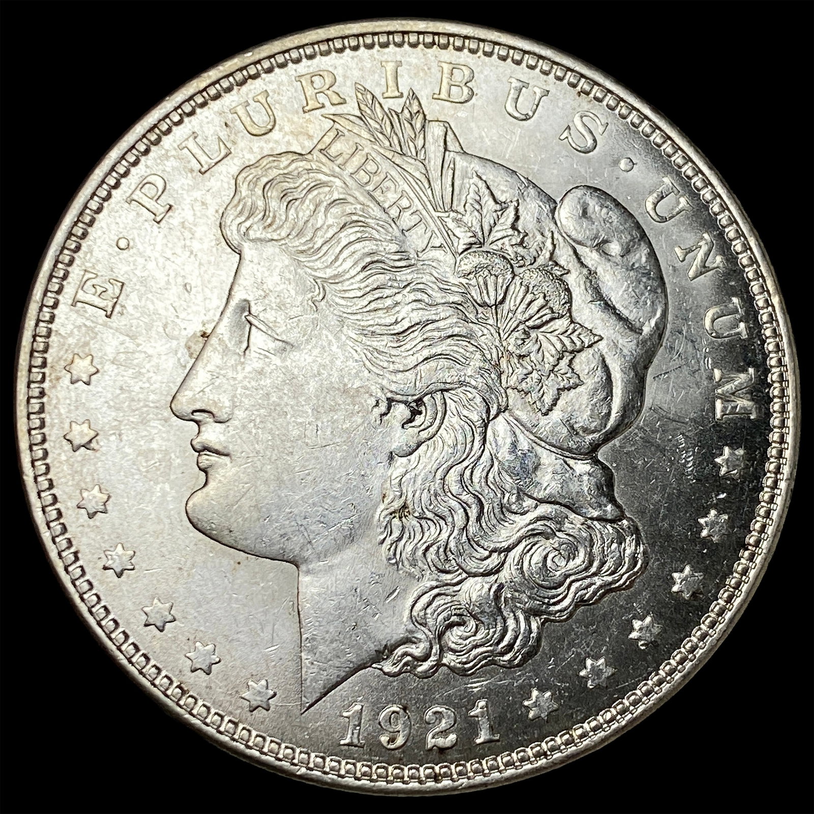 1921 Silver Morgan Dollar CHOICE BU (1 of 2)