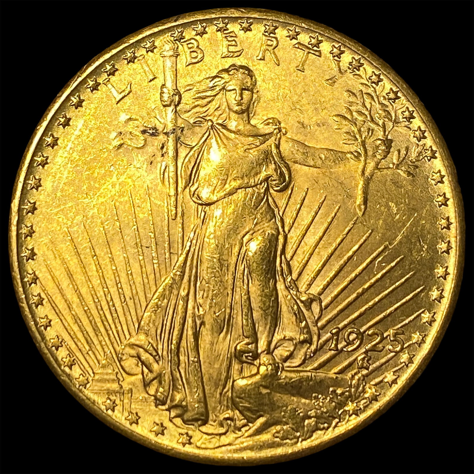 1925 Gold $20 Saint-Gaudens Double Eagle UNCIRCULATED (1 of 2)