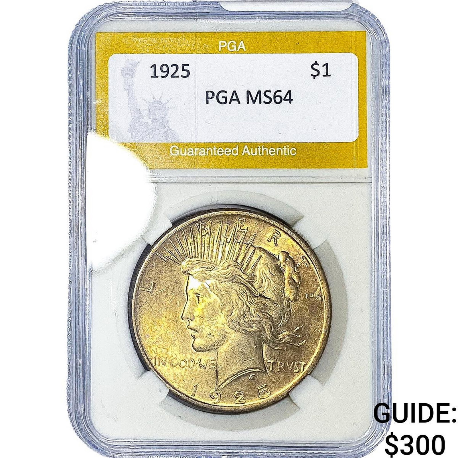 1925 Silver Peace Dollar PGA MS64 (1 of 2)