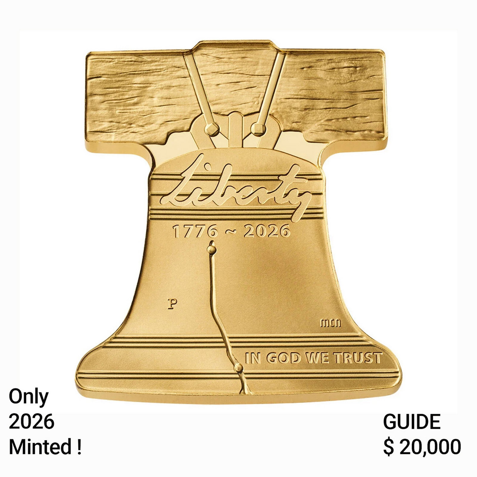 Freedom Ringing-Liberty Bell One-Half Ounce Gold Coin (1 of 4)