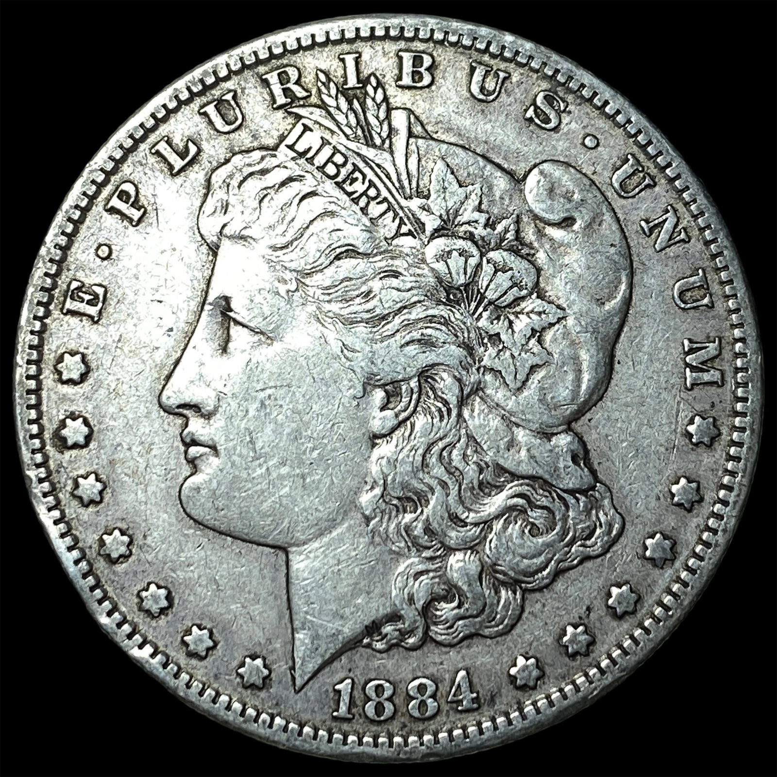 1884-O Silver Morgan Dollar NEARLY UNCIRCULATED: 1884-O Silver Morgan Dollar NEARLY UNCIRCULATED