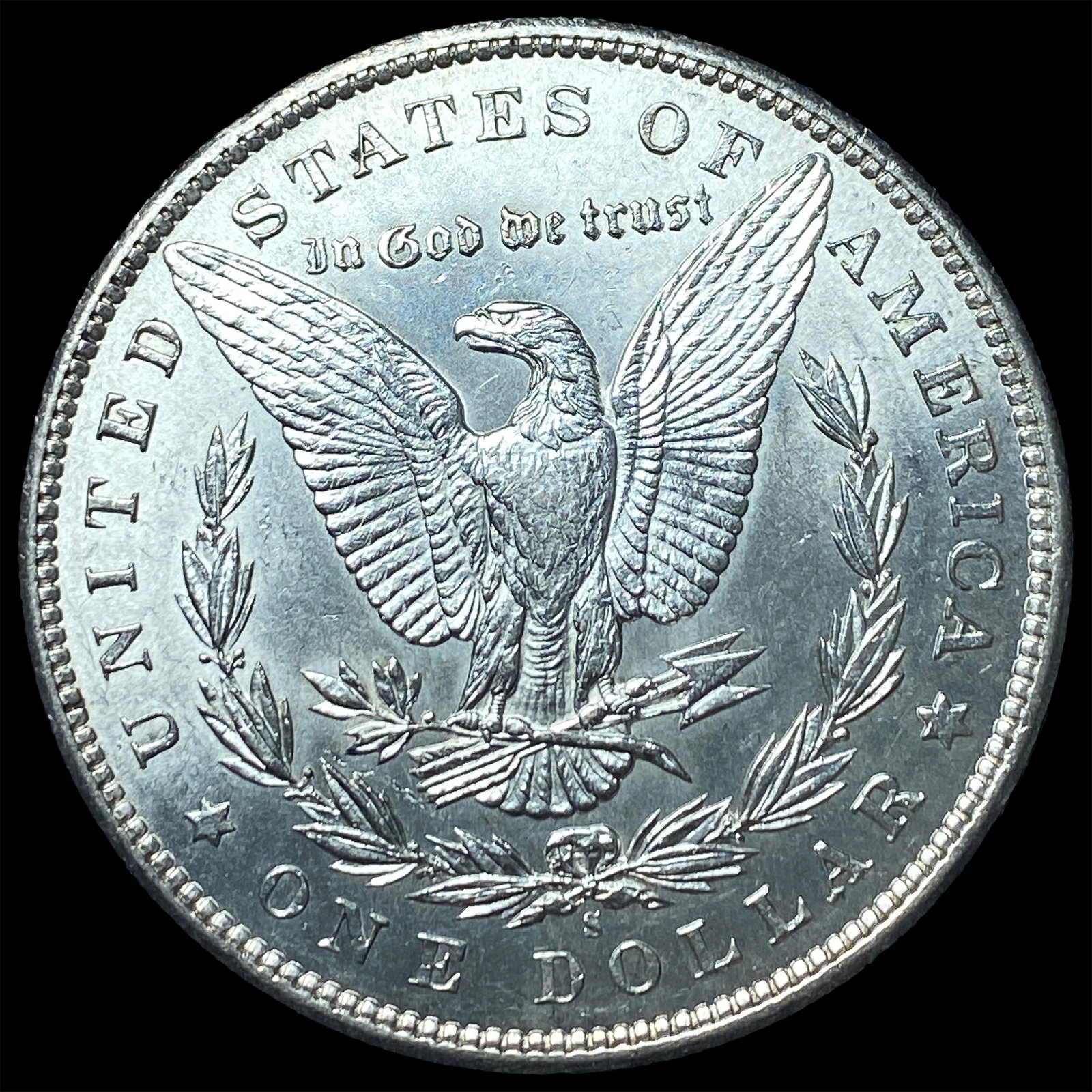 1898-S Silver Morgan Dollar CHOICE AU - 2