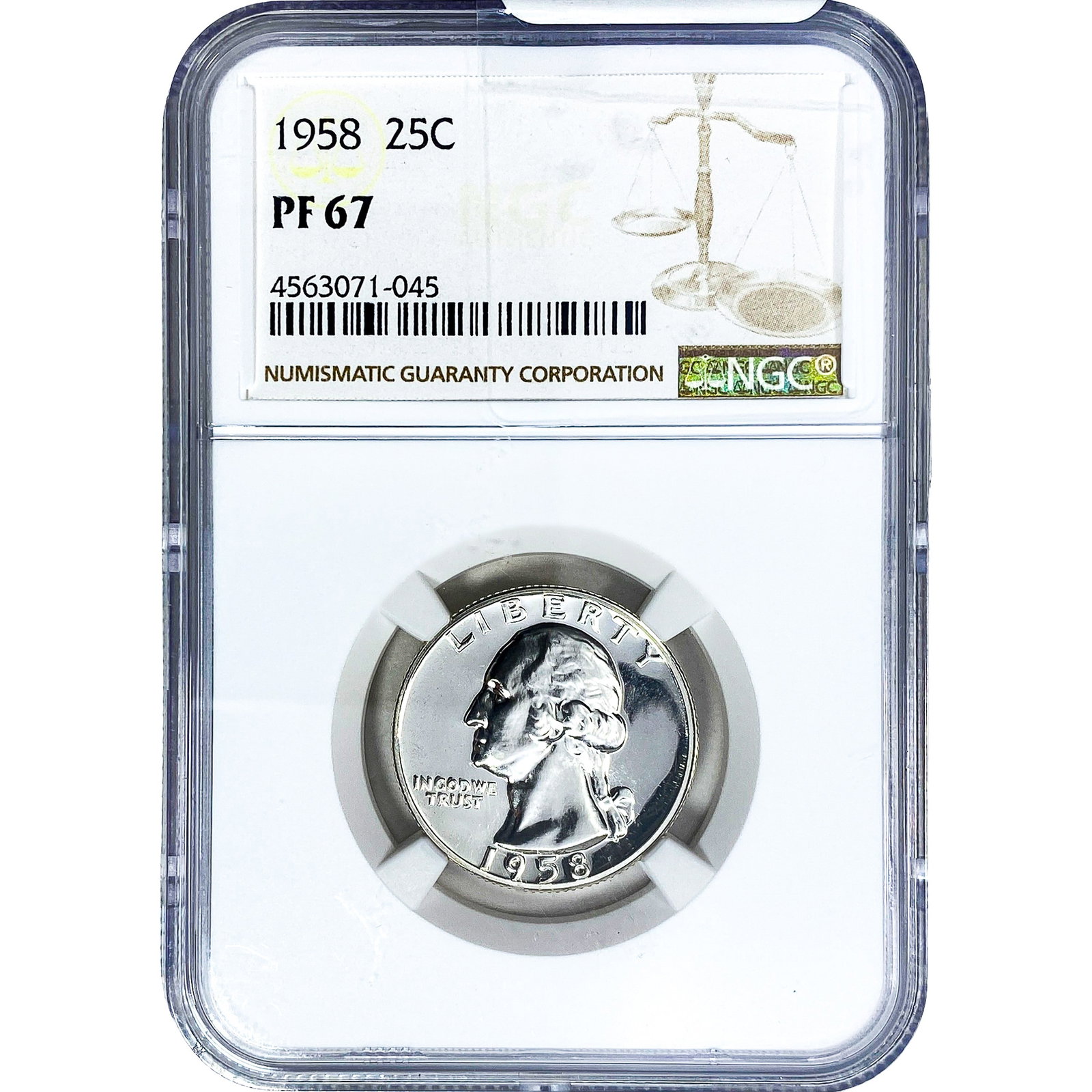 1928 Washington Silver Quarter NGC PF67: 1928 Washington Silver Quarter NGC PF67