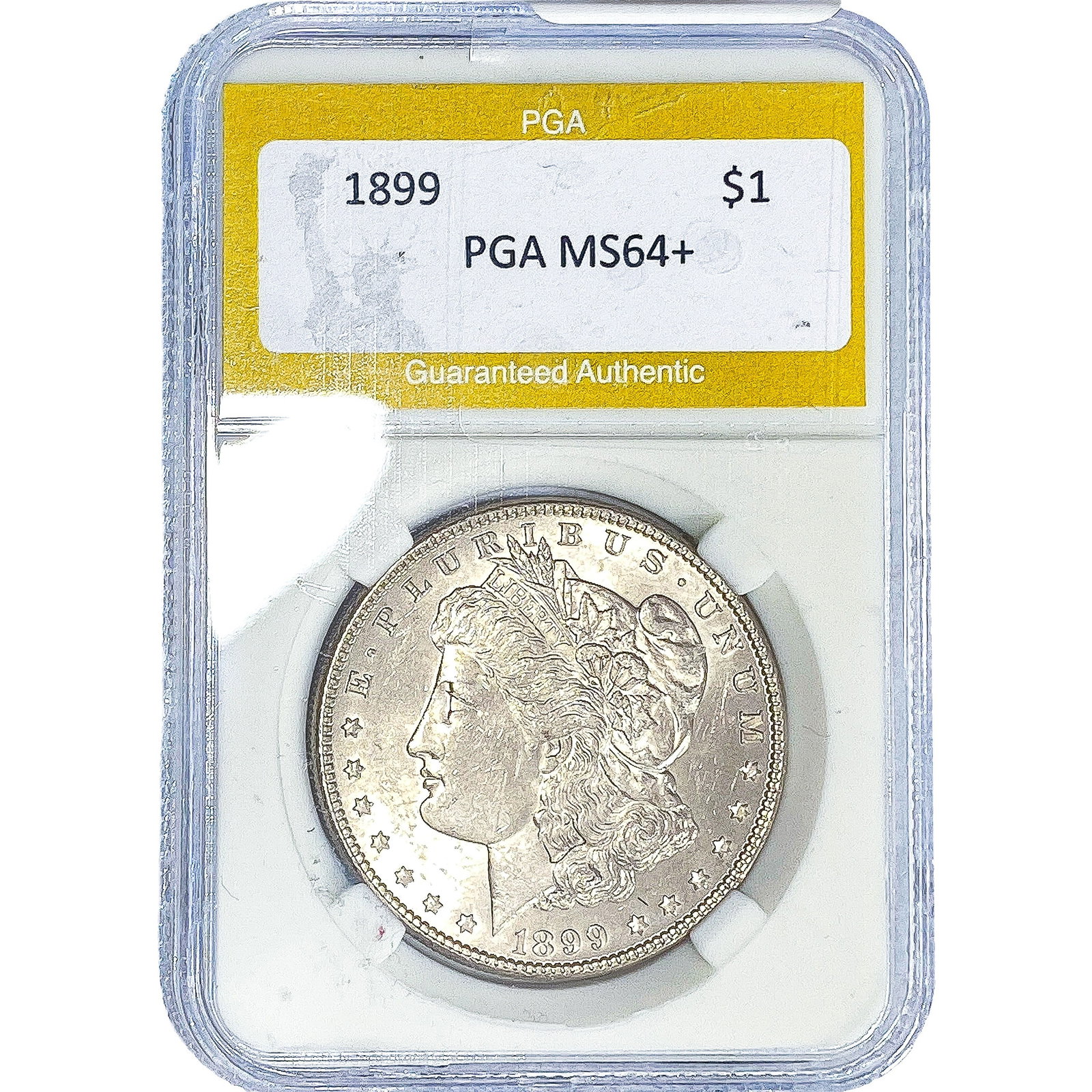 1899 Morgan Silver Dollar PGA MS64+: 1899 Morgan Silver Dollar PGA MS64+