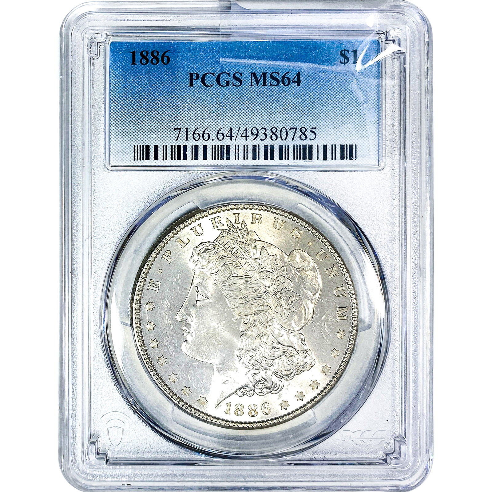 1886 Morgan Silver Dollar PCGS MS64 (1 of 2)