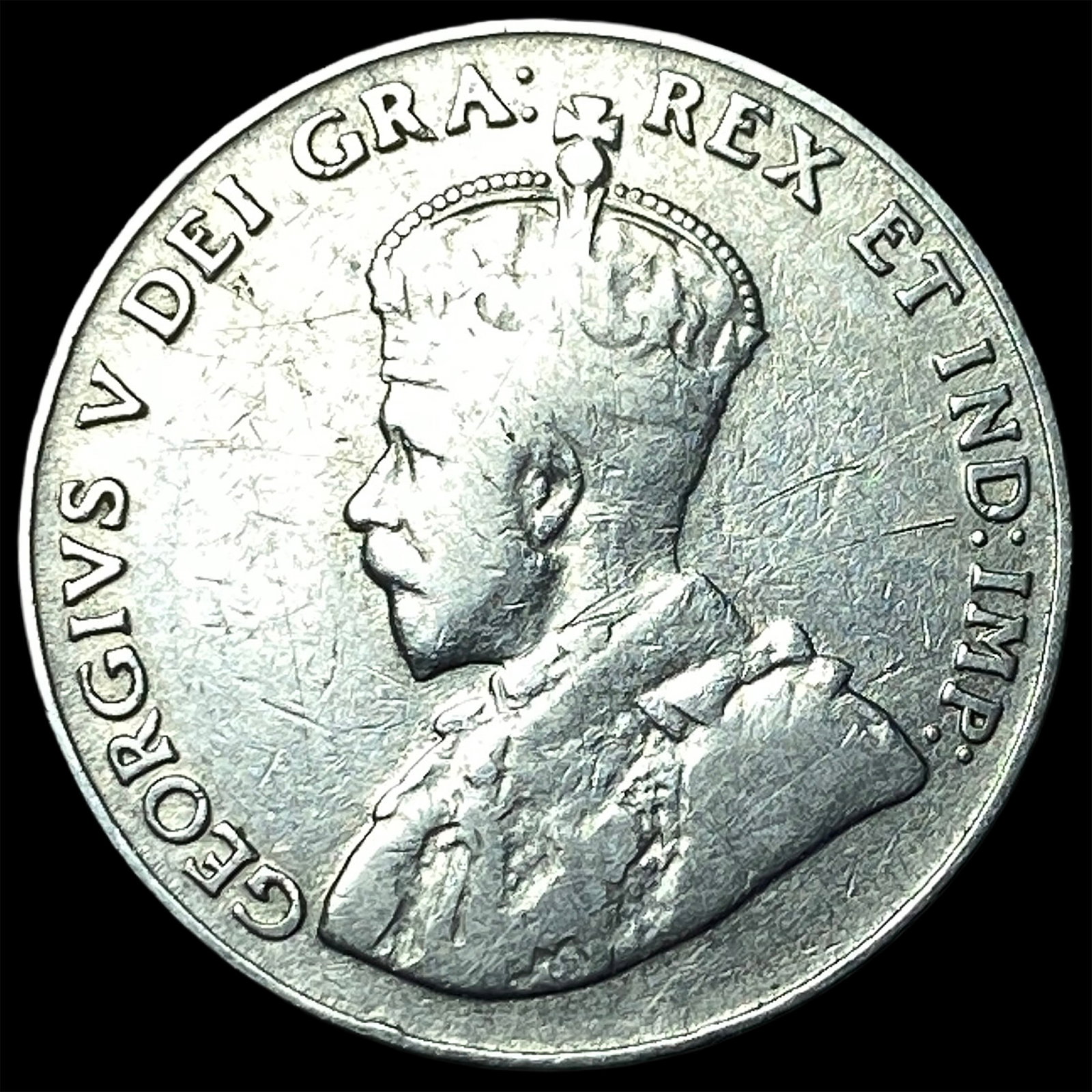 1925 Canada Nickel 5 Cents LIGHTLY CIRCULATED: 1925 Canada Nickel 5 Cents LIGHTLY CIRCULATED