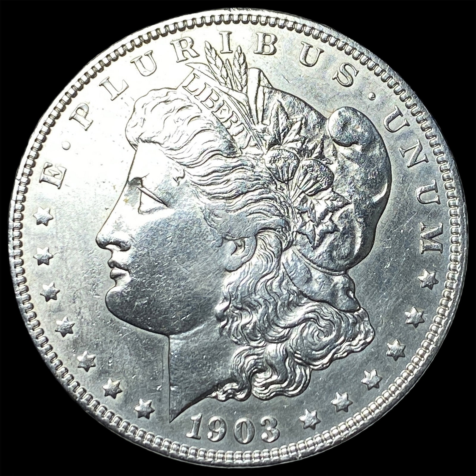 1903 Morgan Silver Dollar CLOSELY UNCIRCULATED: 1903 Morgan Silver Dollar CLOSELY UNCIRCULATED