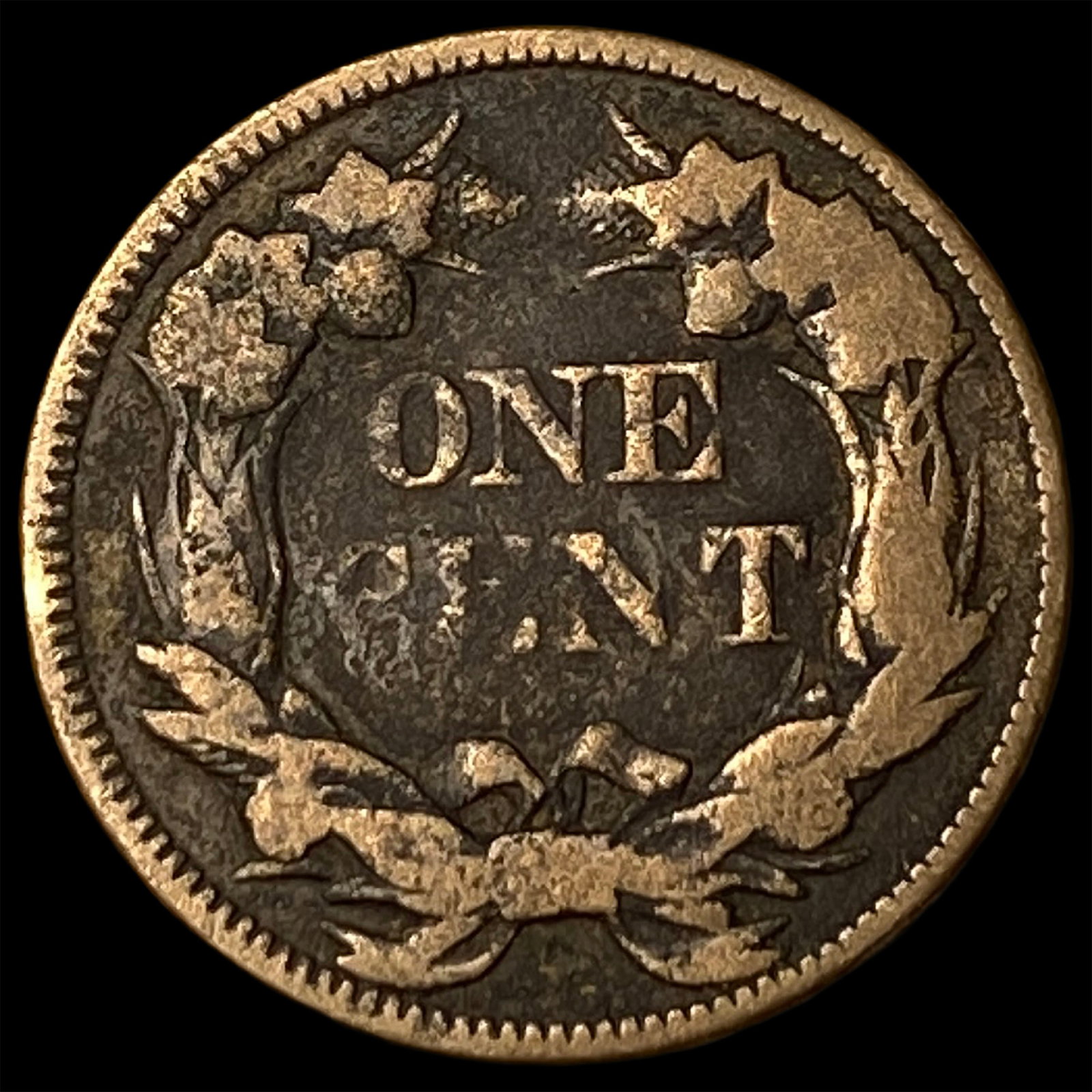 1857 Flying Eagle Cent LIGHTLY CIRCULATED - 2