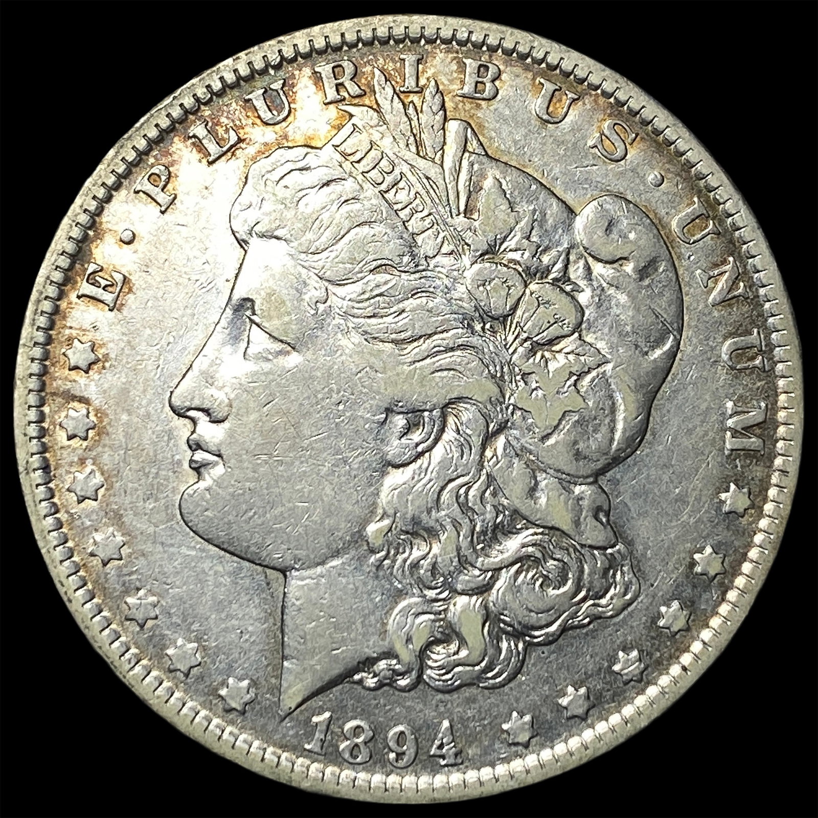 1894-O Silver Morgan Dollar NEARLY UNCIRCULATED: 1894-O Silver Morgan Dollar NEARLY UNCIRCULATED