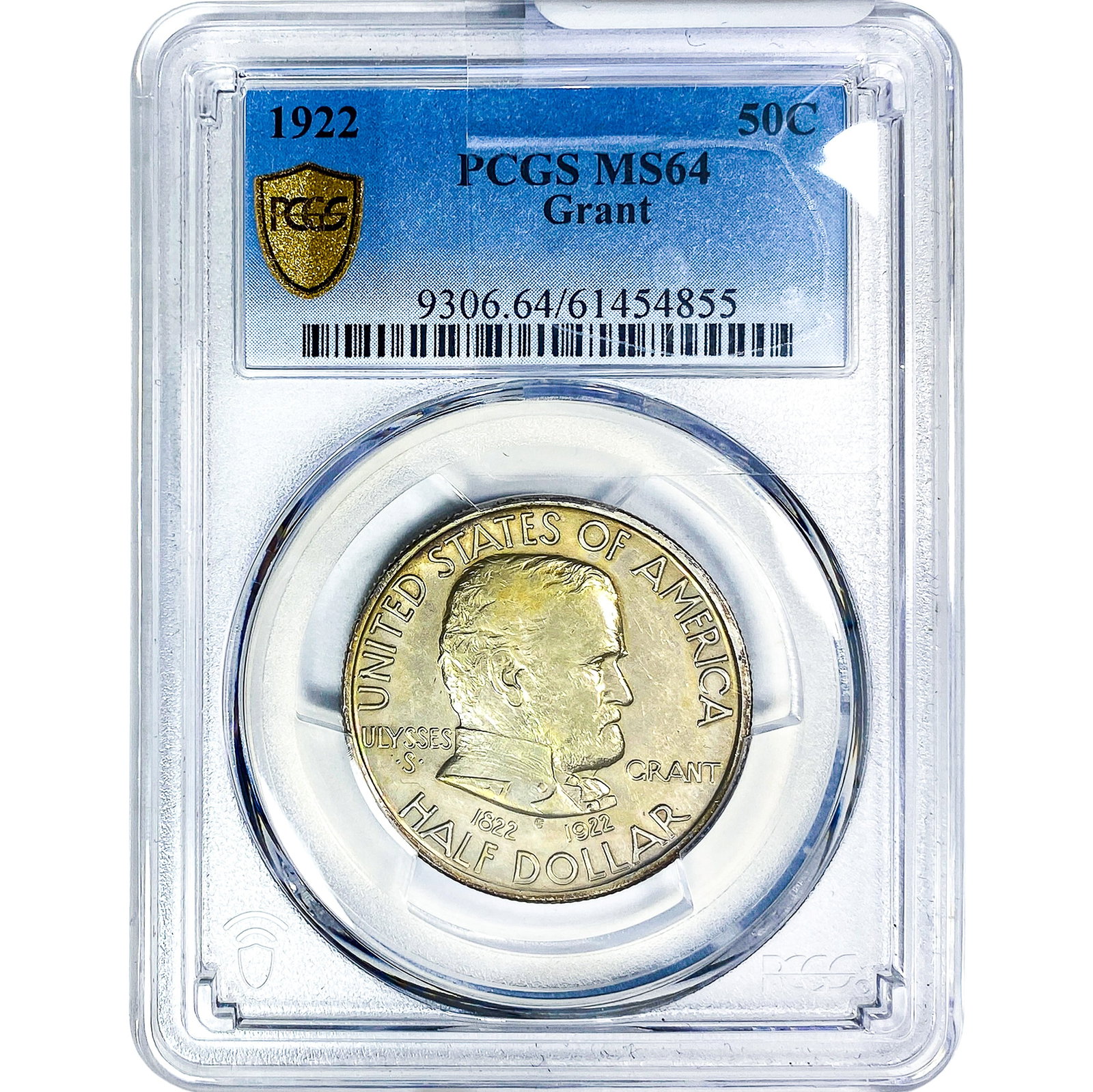 1922 Grant Half Dollar PCGS MS64 (1 of 2)
