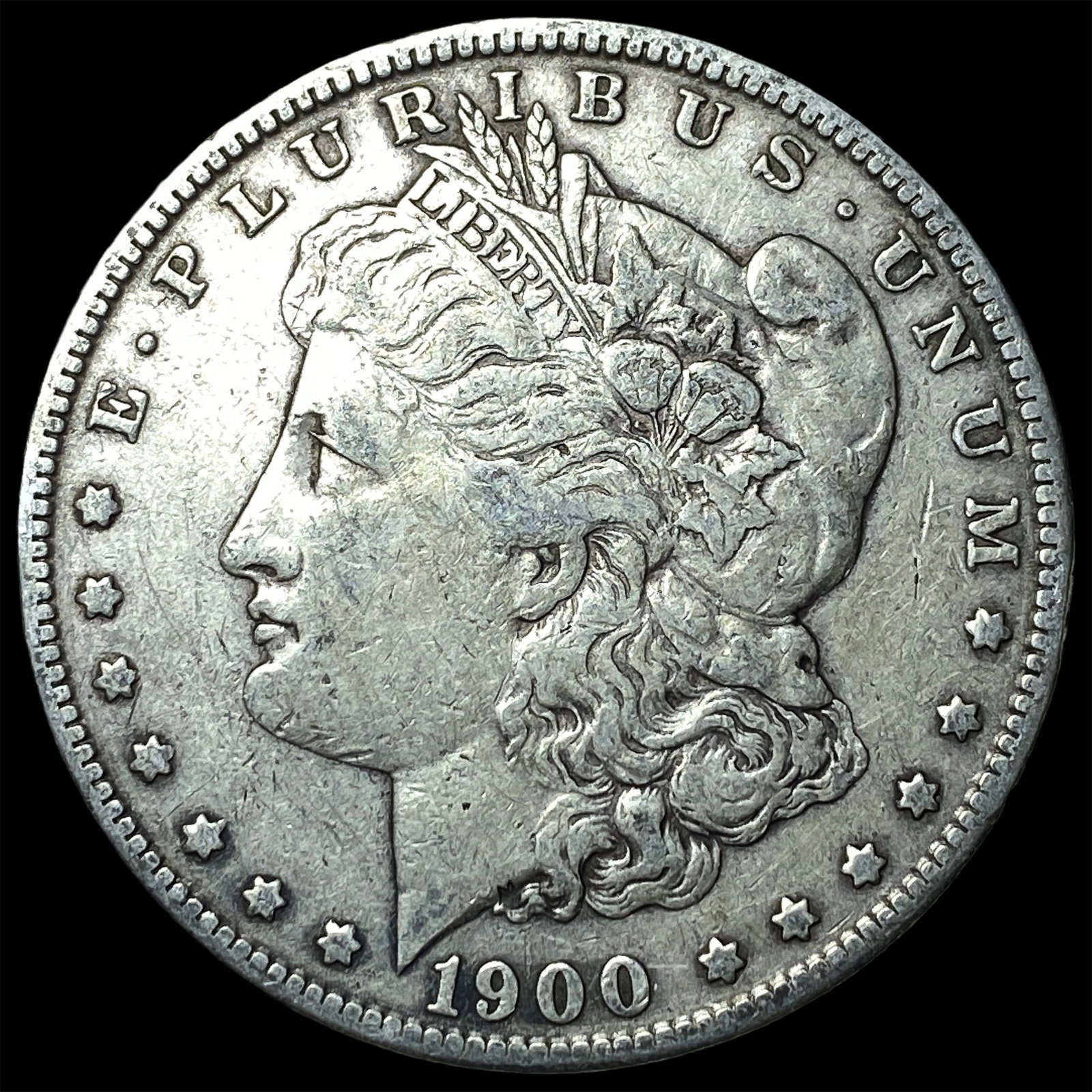 1900-S Silver Morgan Dollar LIGHTLY CIRCULATED: 1900-S Silver Morgan Dollar LIGHTLY CIRCULATED
