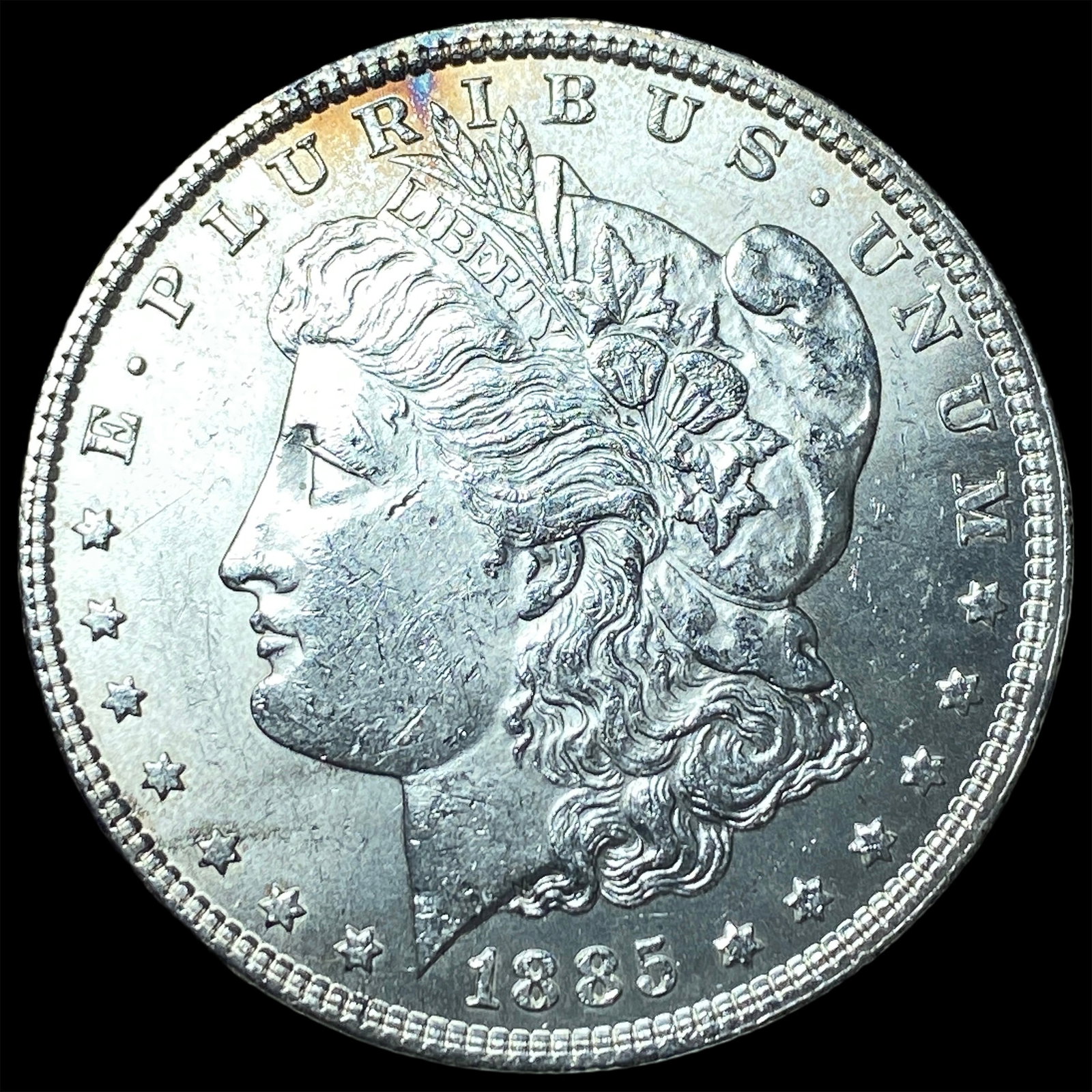 1885-S Silver Morgan Dollar UNCIRCULATED: 1885-S Silver Morgan Dollar UNCIRCULATED