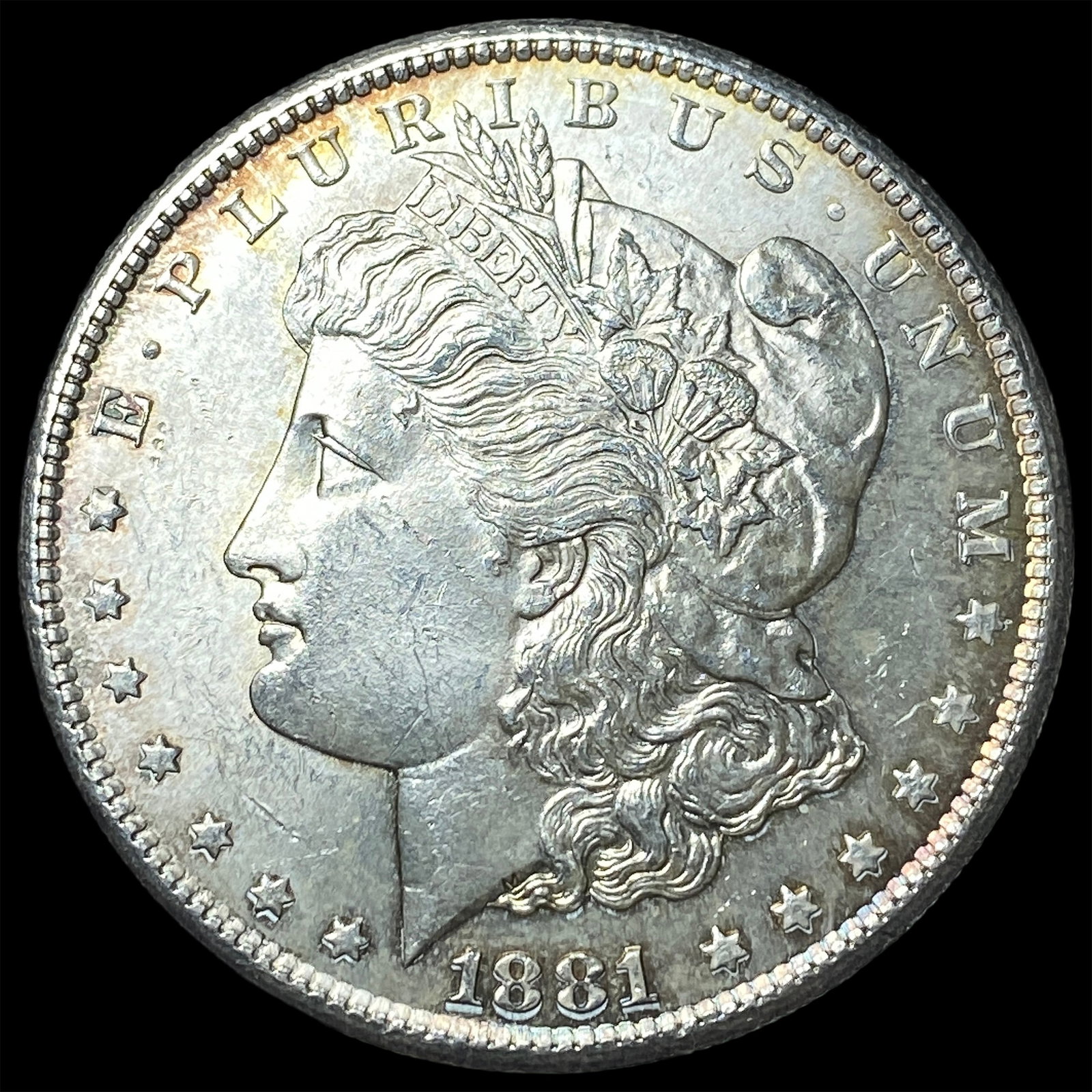 1881-S Silver Morgan Dollar UNCIRCULATED: 1881-S Silver Morgan Dollar UNCIRCULATED
