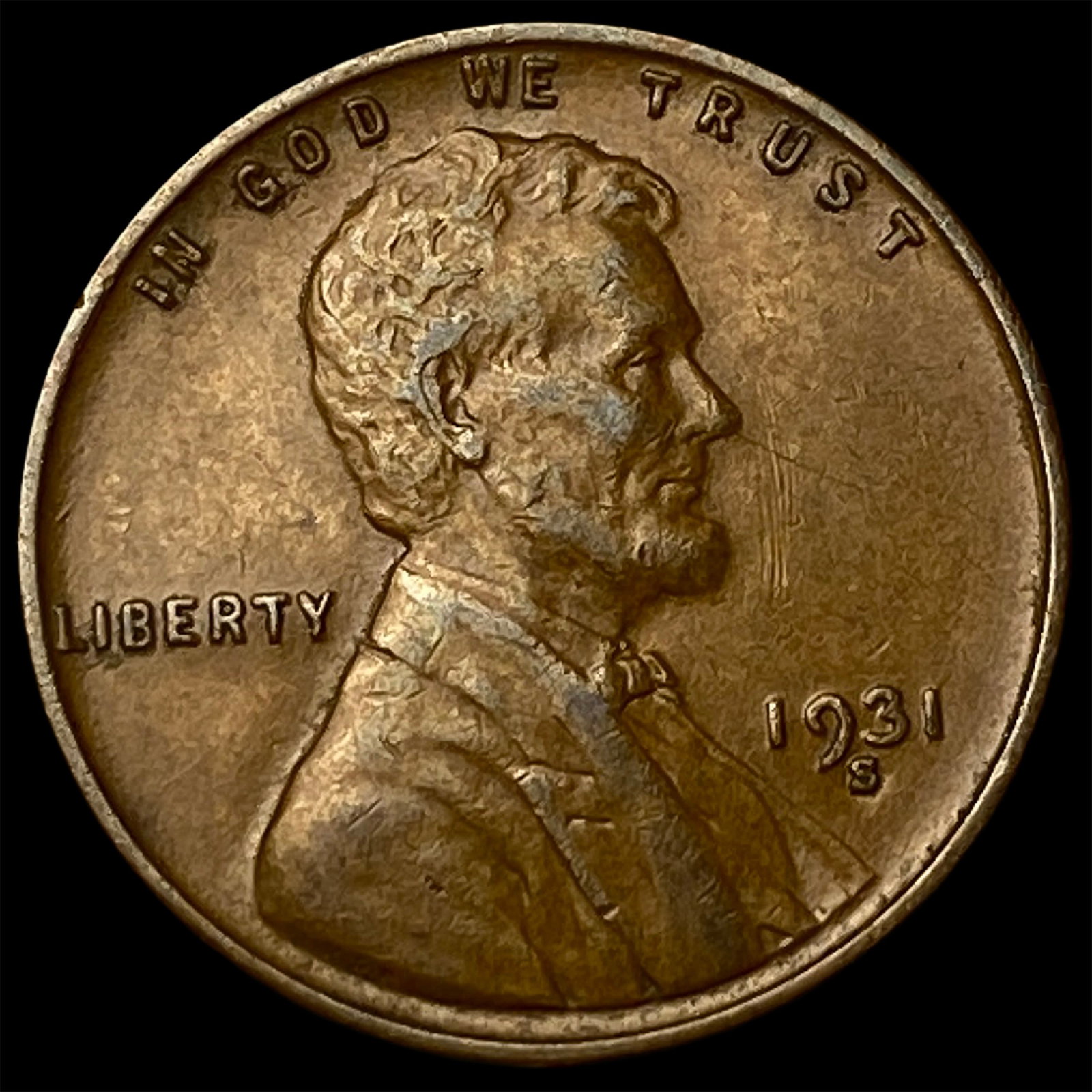 1931-S Lincoln Wheat Cent CLOSELY UNCIRCULATED (1 of 2)