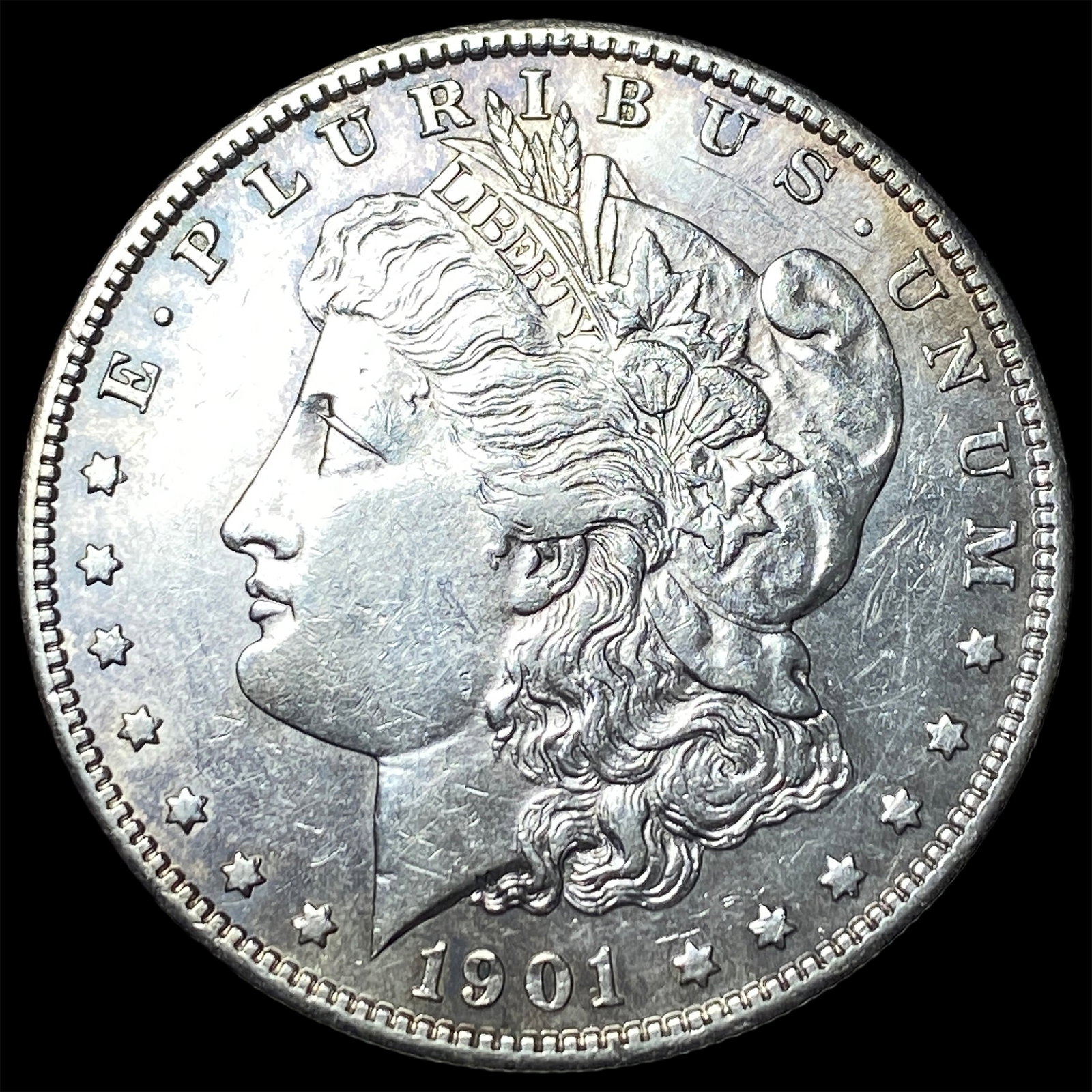 1901-S Silver Morgan Dollar CLOSELY UNCIRCULATED: 1901-S Silver Morgan Dollar CLOSELY UNCIRCULATED