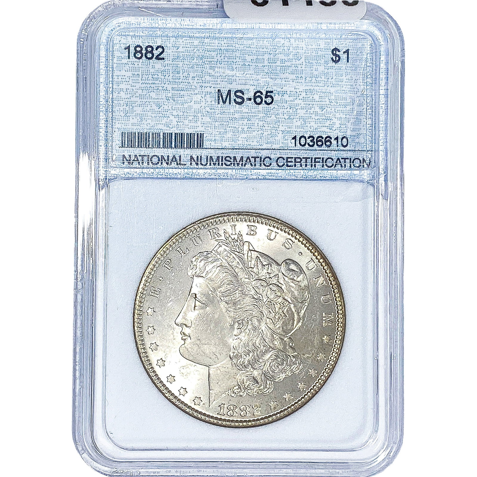 1882 Morgan Silver Dollar NNC MS65: 1882 Morgan Silver Dollar NNC MS65