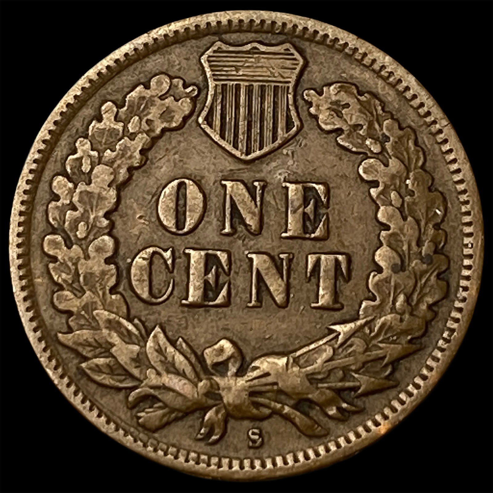 1908-S Indian Head Cent LIGHTLY CIRCULATED - 2