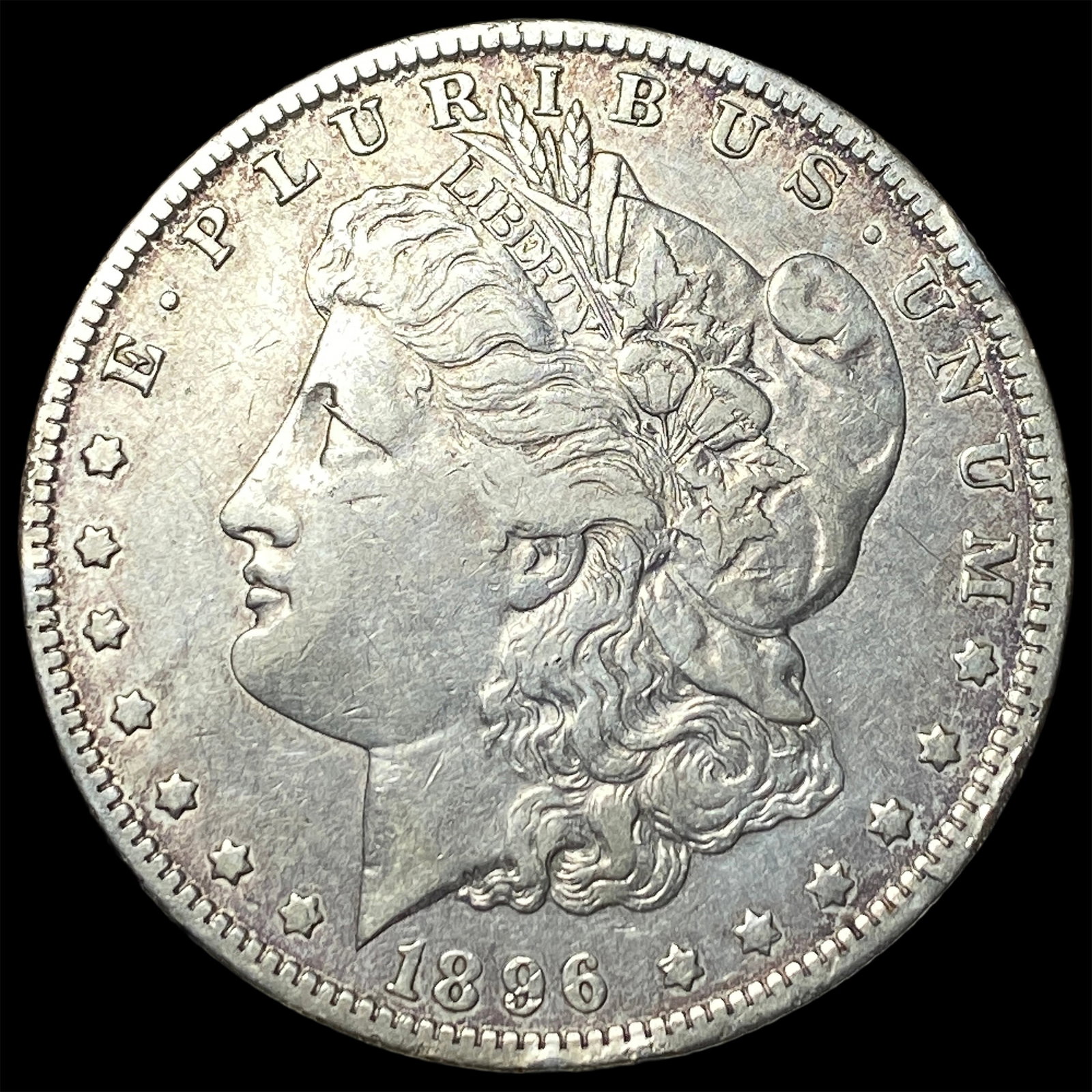1896-O Silver Morgan Dollar NEARLY UNCIRCULATED: 1896-O Silver Morgan Dollar NEARLY UNCIRCULATED