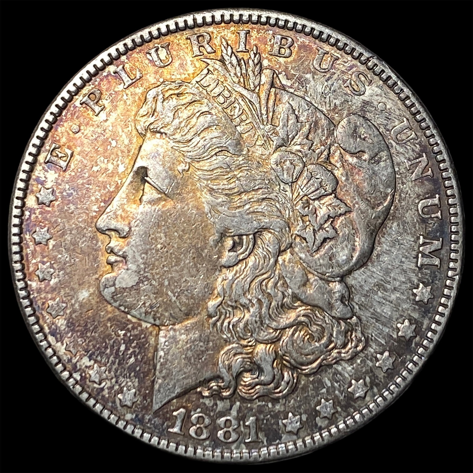1881 Morgan Silver Dollar CLOSELY UNCIRCULATED: 1881 Morgan Silver Dollar CLOSELY UNCIRCULATED