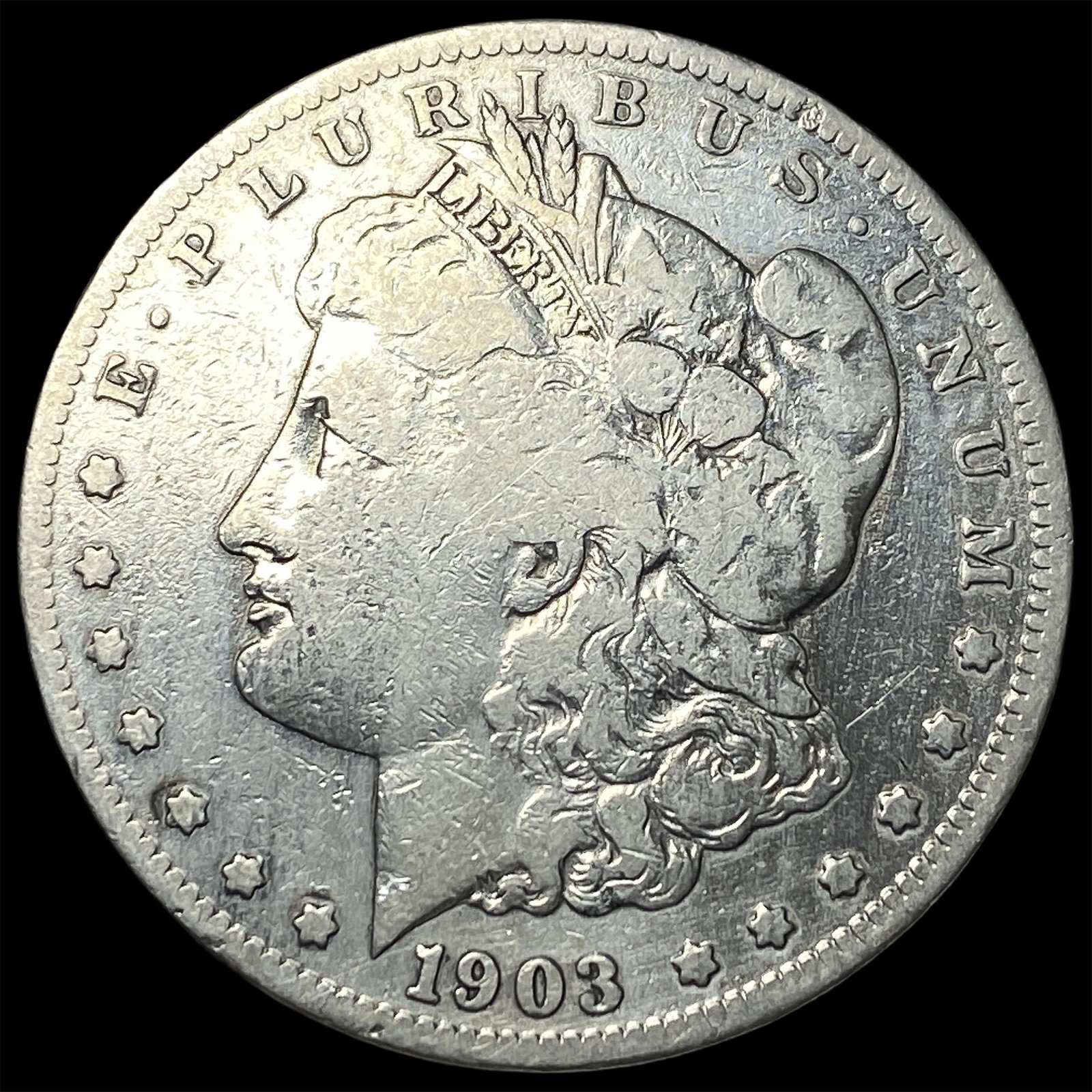 1903-S Silver Morgan Dollar NICELY CIRCULATED (1 of 2)