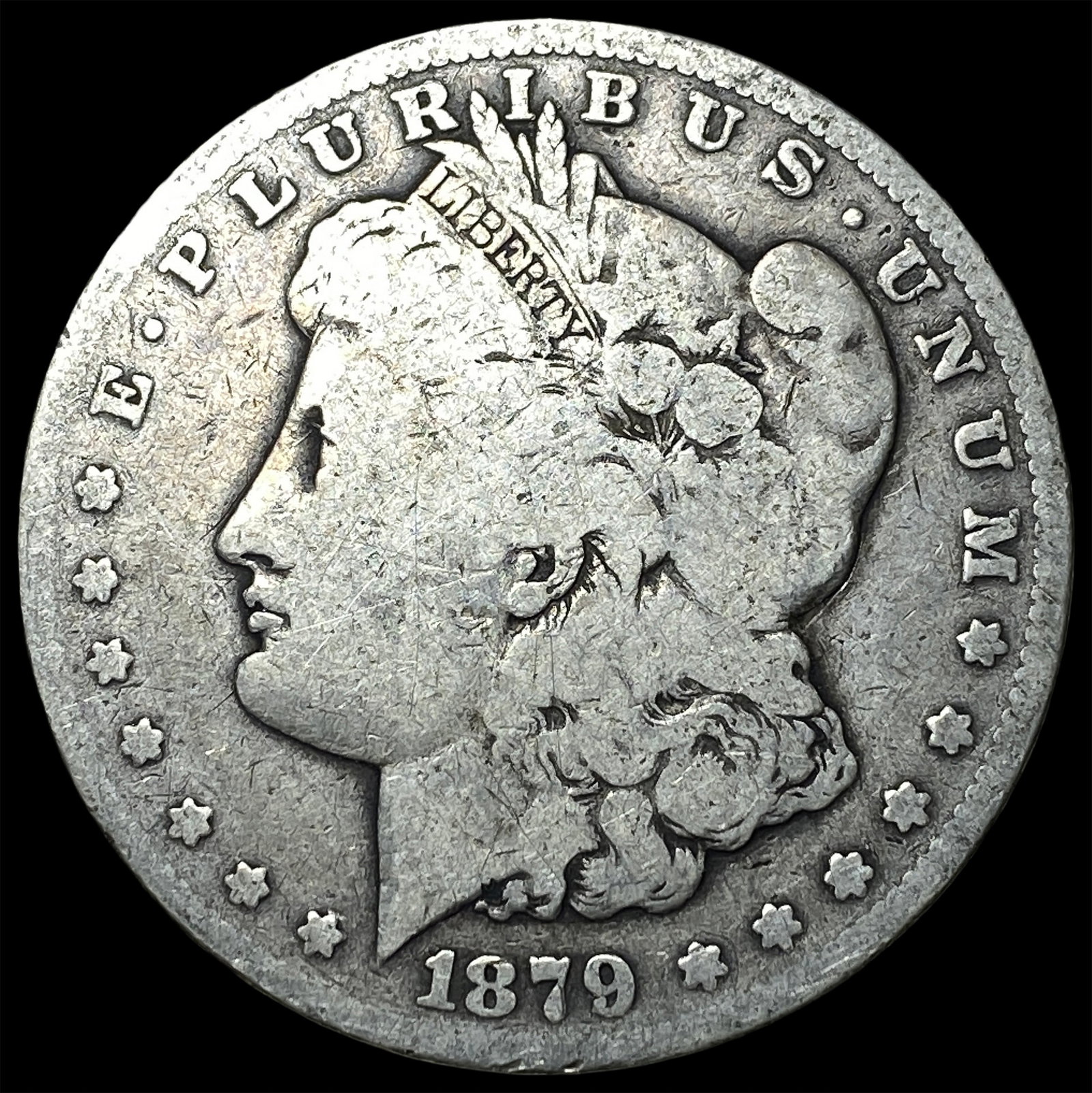 1879 Silver Morgan Dollar NICELY CIRCULATED: 1879 Silver Morgan Dollar NICELY CIRCULATED