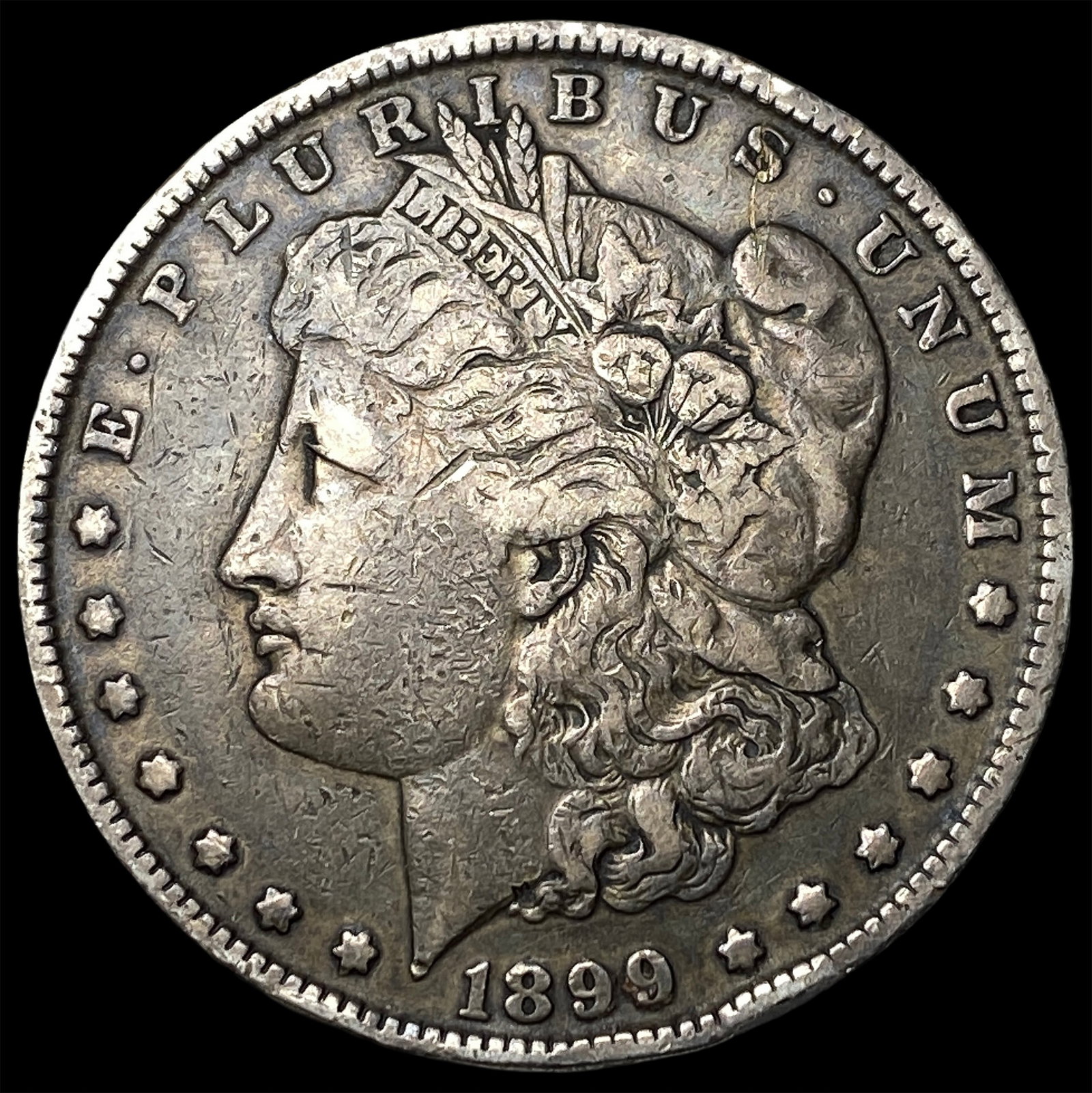 1899 Morgan Silver Dollar NEARLY UNCIRCULATED: 1899 Morgan Silver Dollar NEARLY UNCIRCULATED