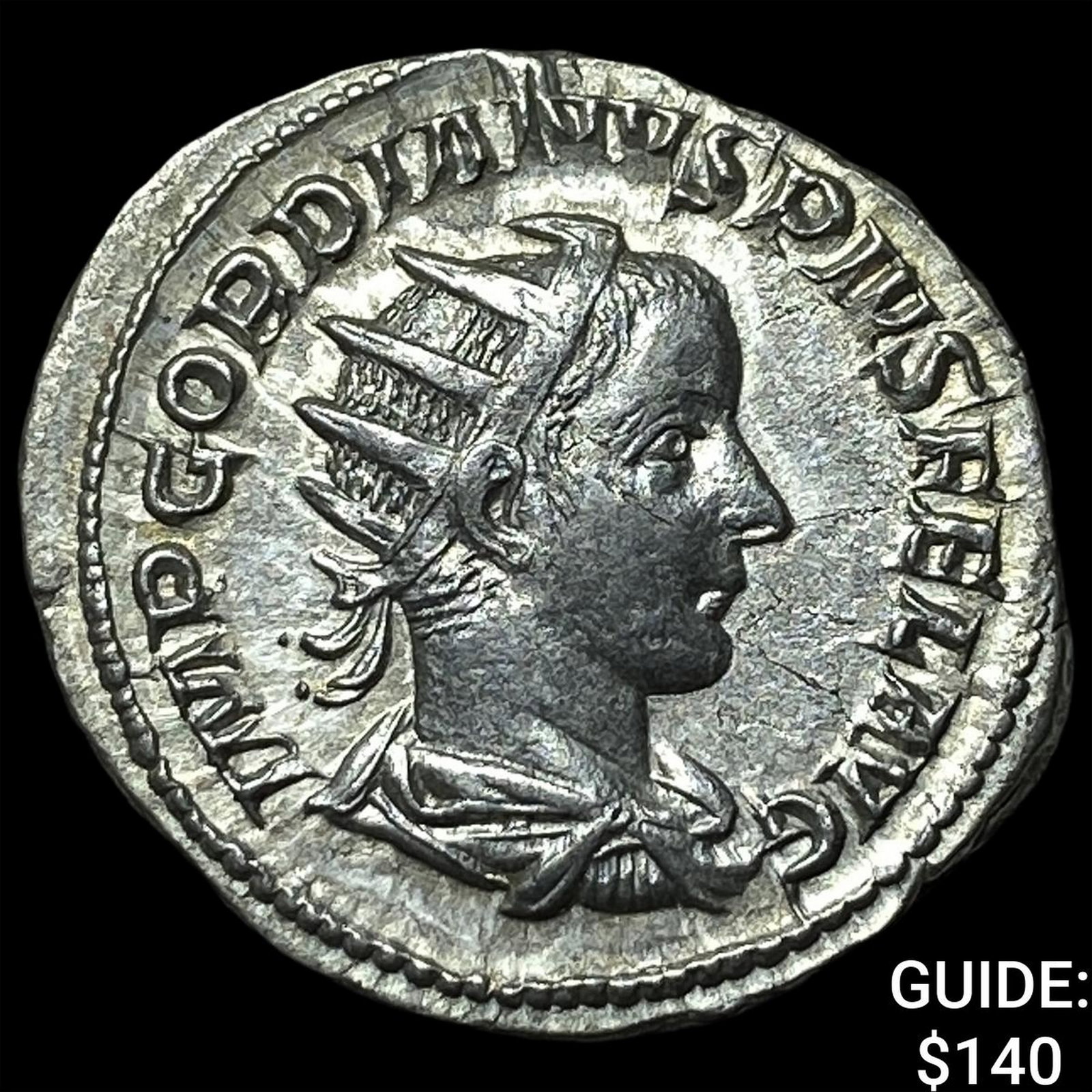 Roman Gordian III 241-243 BI Antoninianus: Roman Gordian III 241-243 BI Antoninianus