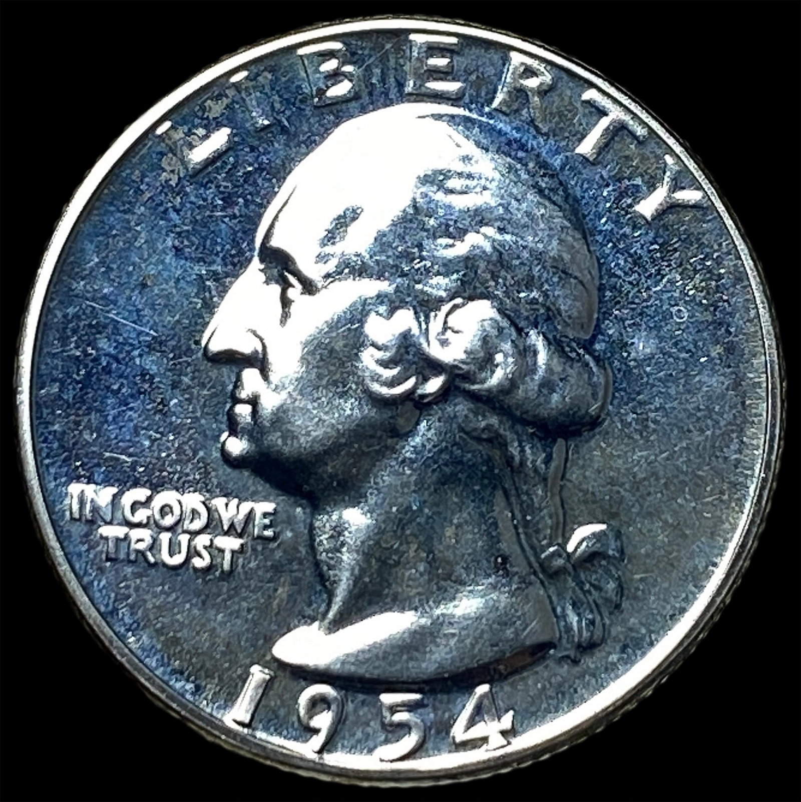 1954 Silver Washington Quarter CHOICE PROOF: 1954 Silver Washington Quarter CHOICE PROOF