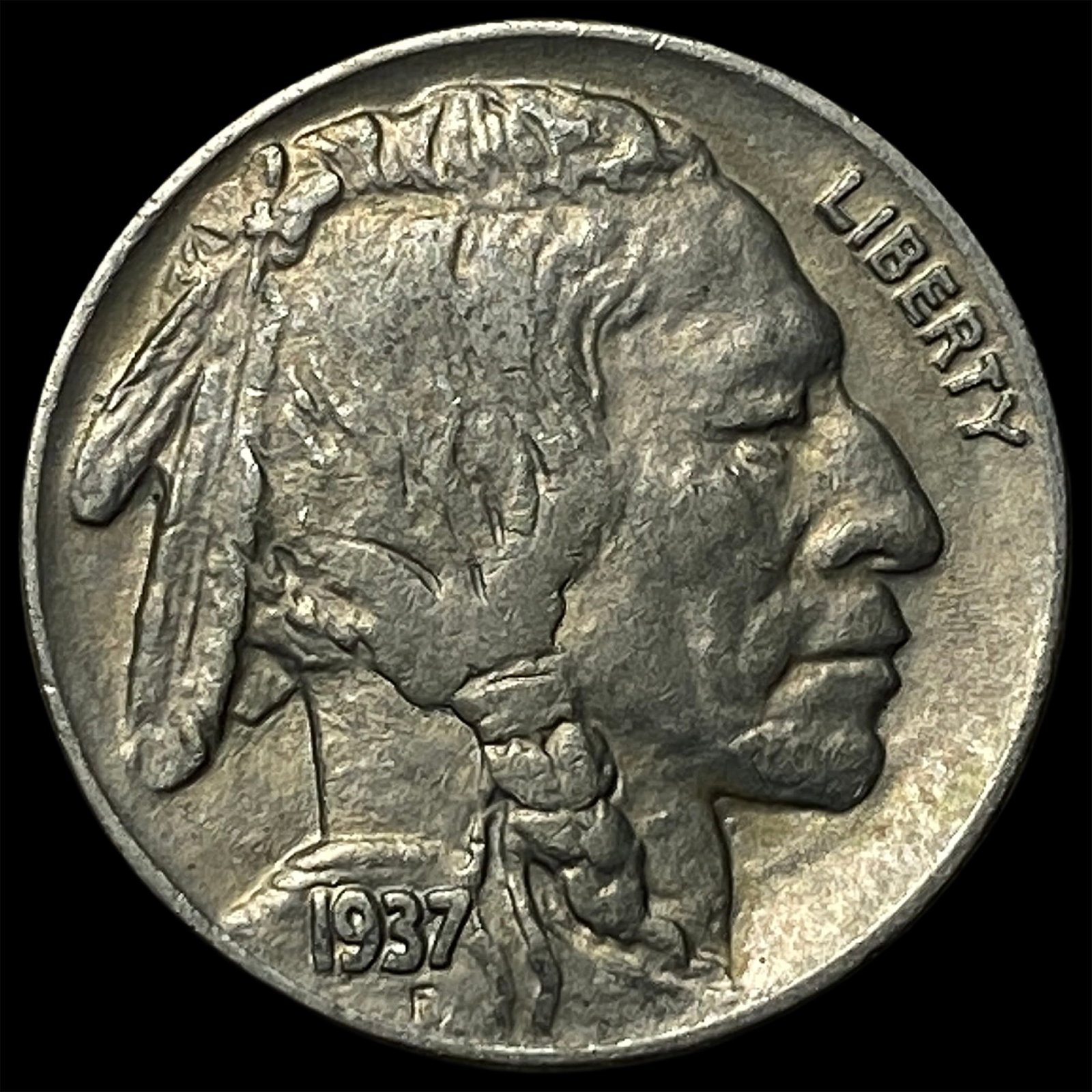 1937 Buffalo Nickel CHOICE AU: 1937 Buffalo Nickel CHOICE AU