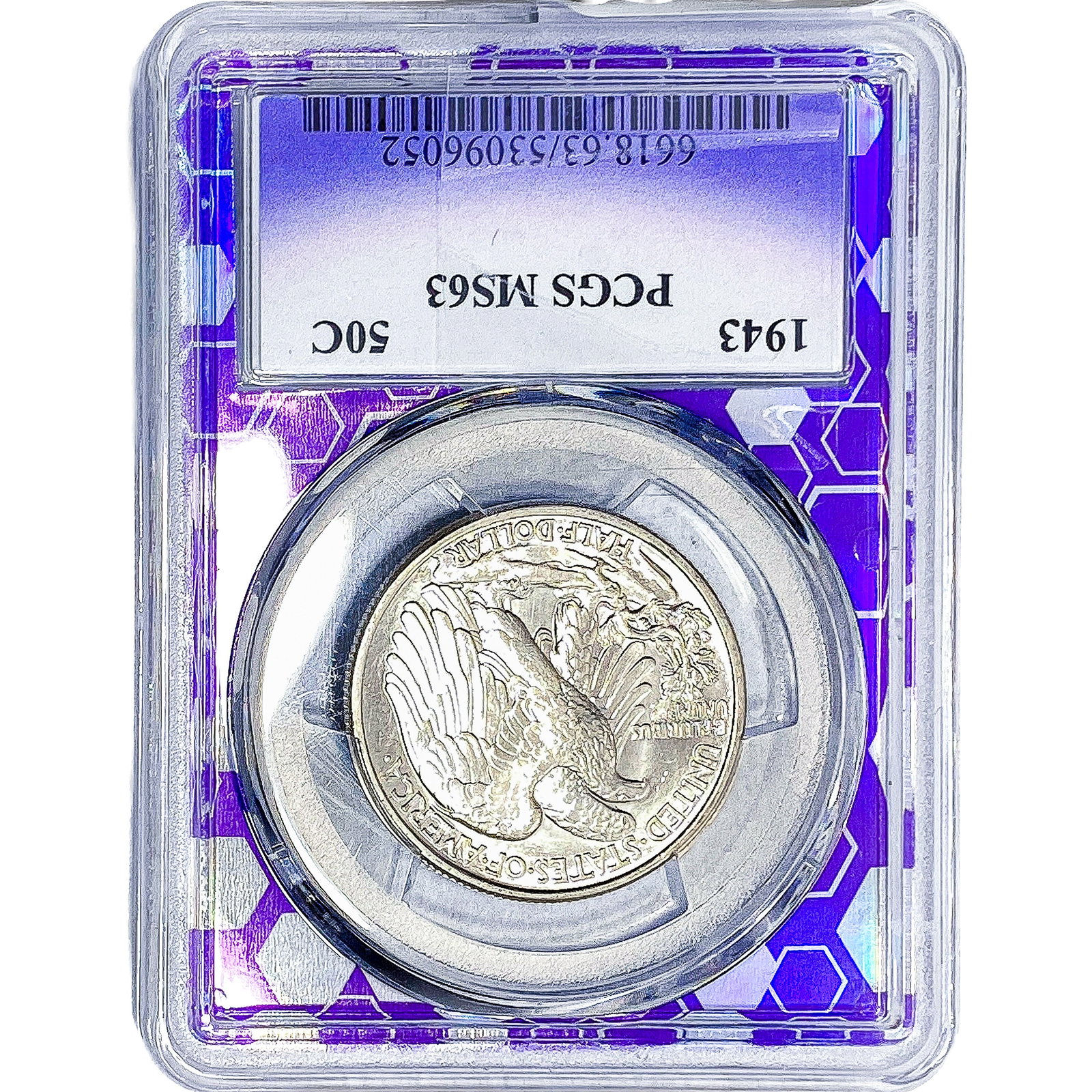 1943 Walking Liberty Half Dollar PCGS MS63: 1943 Walking Liberty Half Dollar PCGS MS63