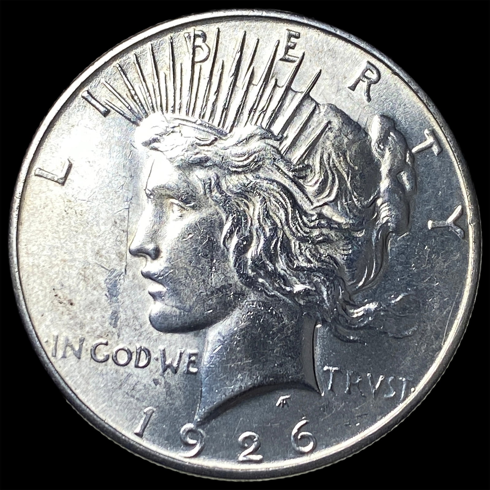 1926-S Silver Peace Dollar UNCIRCULATED: 1926-S Silver Peace Dollar UNCIRCULATED