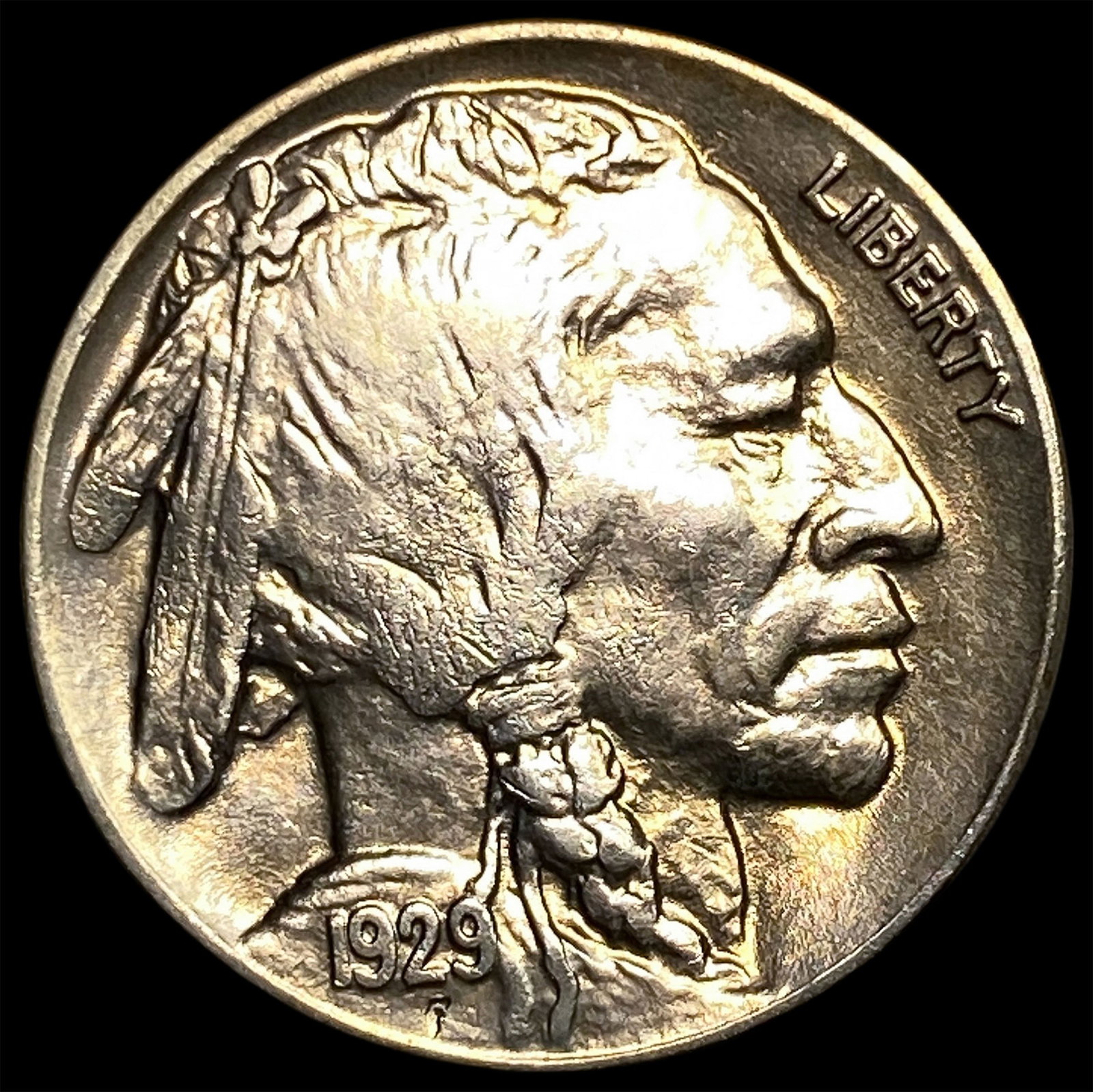 1929-D Buffalo Nickel CHOICE AU: 1929-D Buffalo Nickel CHOICE AU