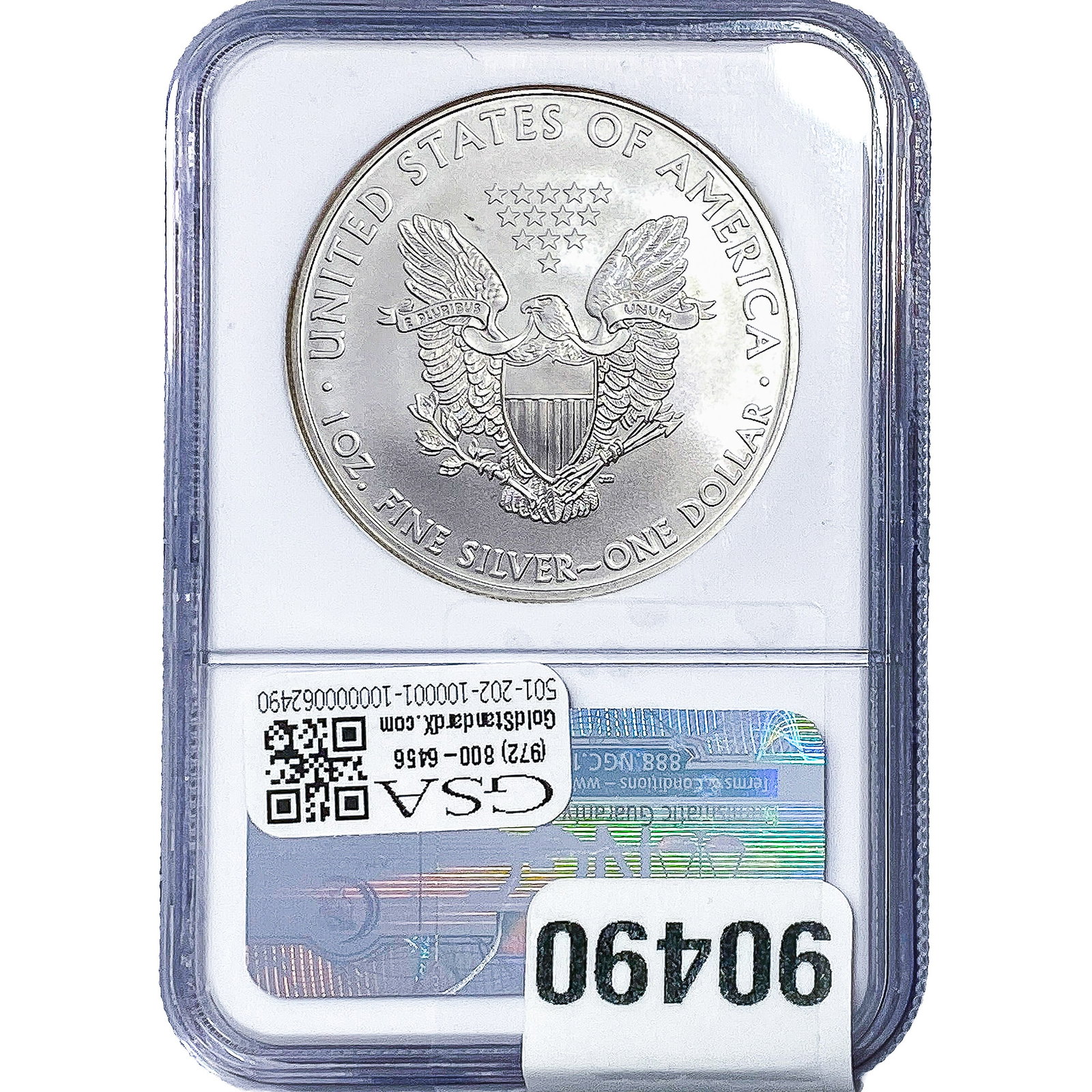 2009 Silver Eagle NGC MS69 - 2