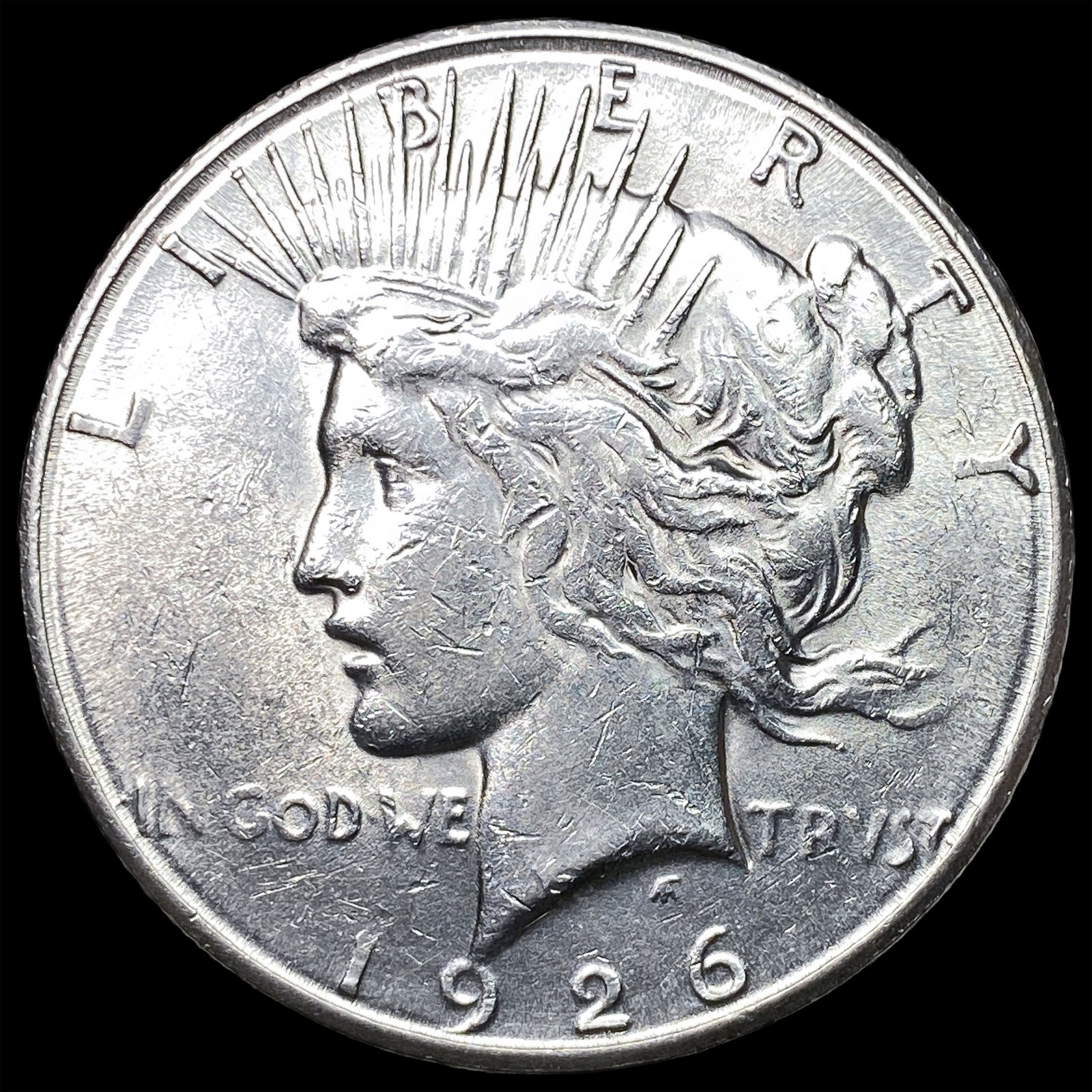 1926 Peace Silver Dollar CLOSELY UNCIRCULATED: 1926 Peace Silver Dollar CLOSELY UNCIRCULATED