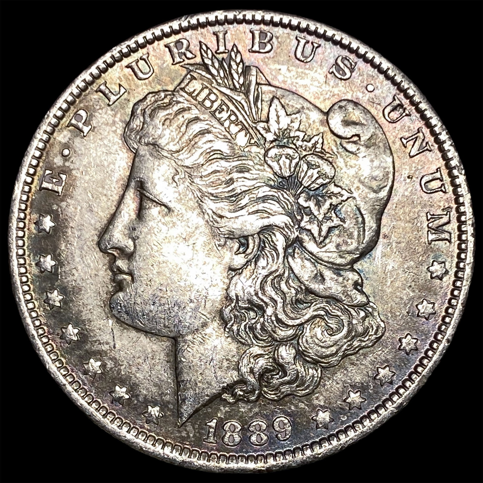 1889 Silver Morgan Dollar CLOSELY UNCIRCULATED: 1889 Silver Morgan Dollar CLOSELY UNCIRCULATED