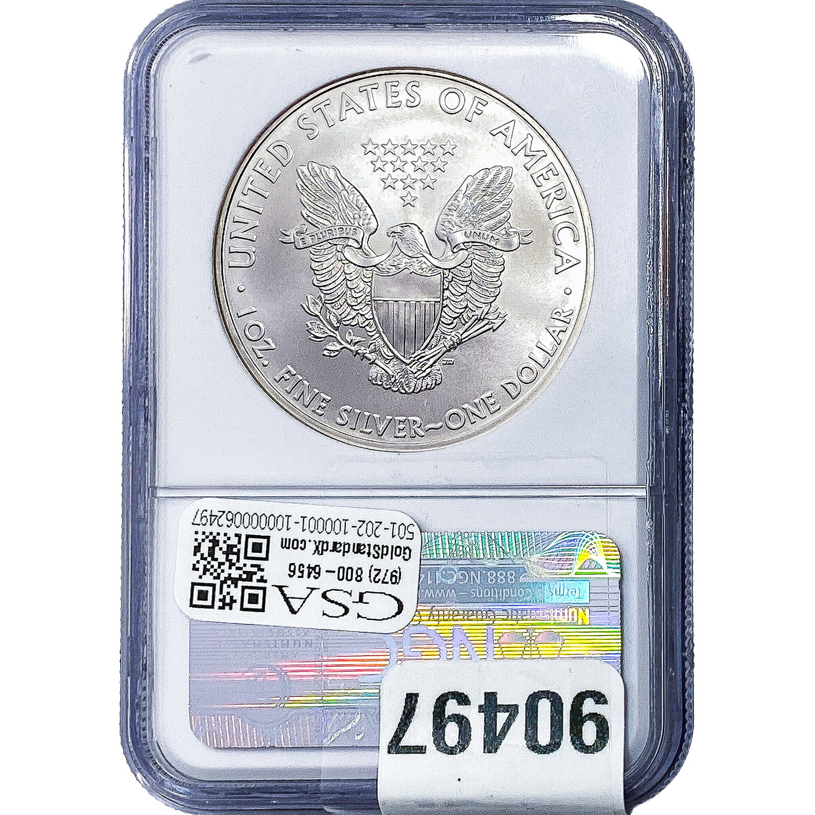 2009 Silver Eagle NGC MS69 - 2
