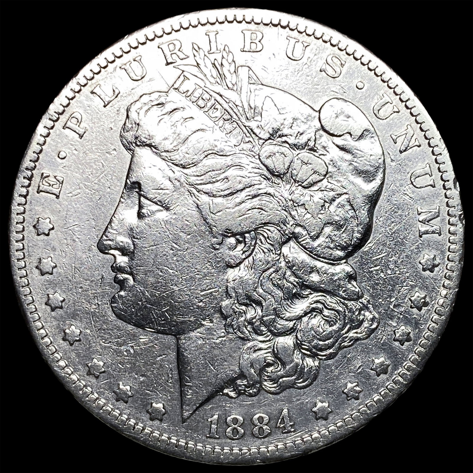 1884-O Silver Morgan Dollar NEARLY UNCIRCULATED: 1884-O Silver Morgan Dollar NEARLY UNCIRCULATED