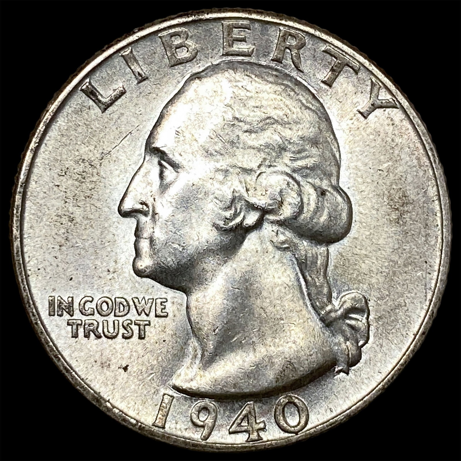 1940-S Silver Washington Quarter UNCIRCULATED: 1940-S Silver Washington Quarter UNCIRCULATED