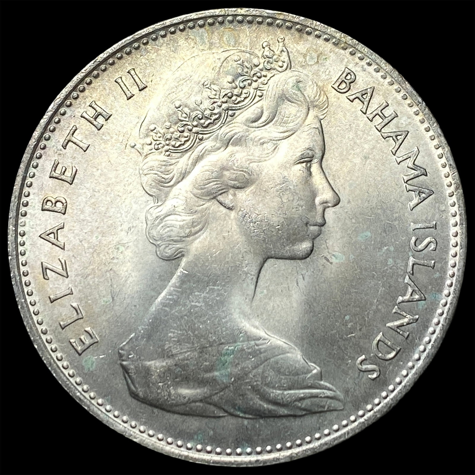 1966 Bahamas Silver Dollar (1 of 2)