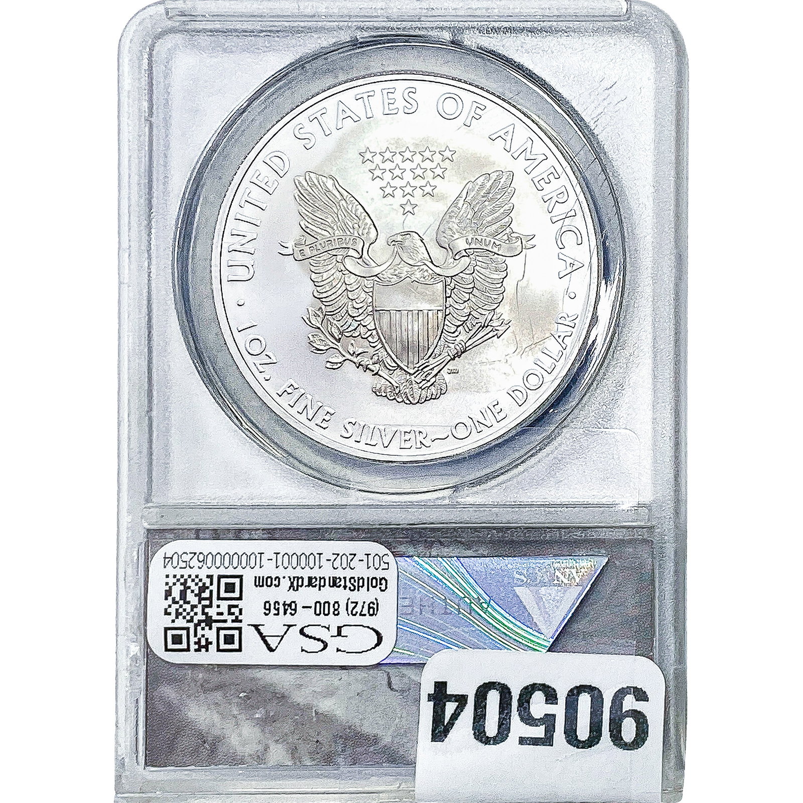 2009 Silver Eagle ANACS MS69 - 2