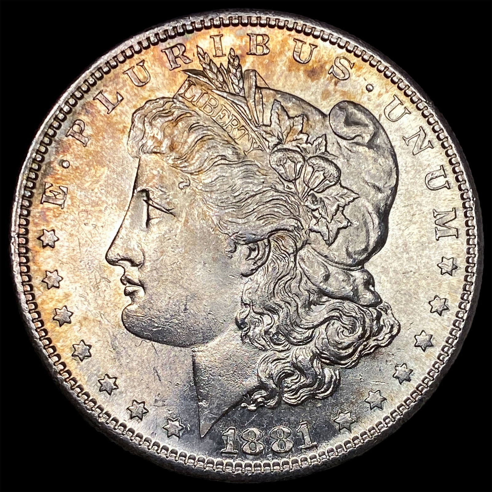 1881-S Silver Morgan Dollar UNCIRCULATED: 1881-S Silver Morgan Dollar UNCIRCULATED