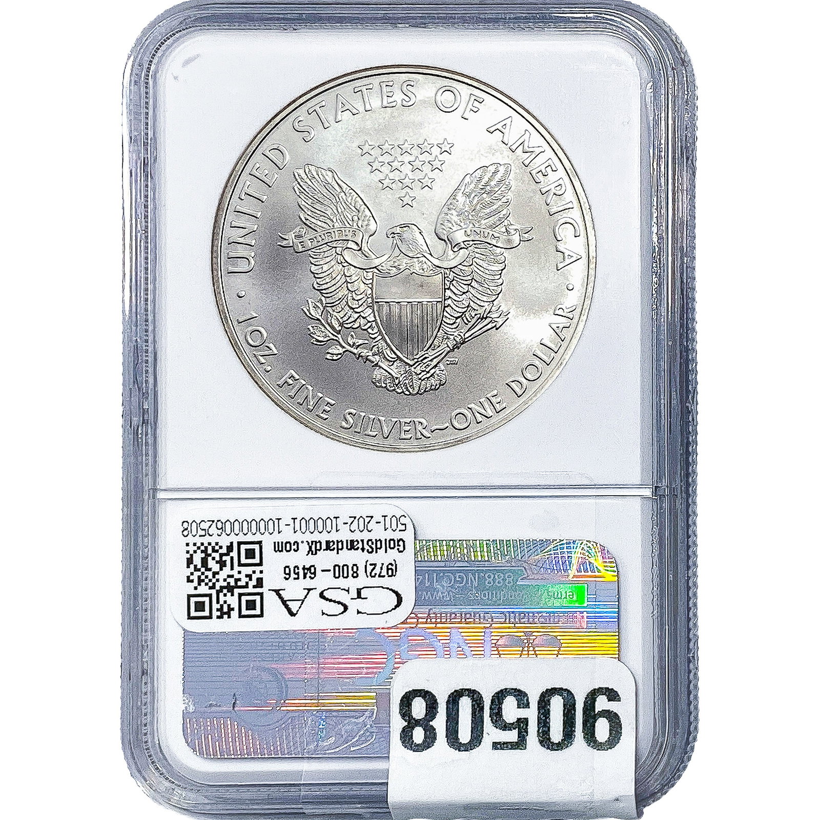 2010 Silver Eagle NGC MS69 - 2